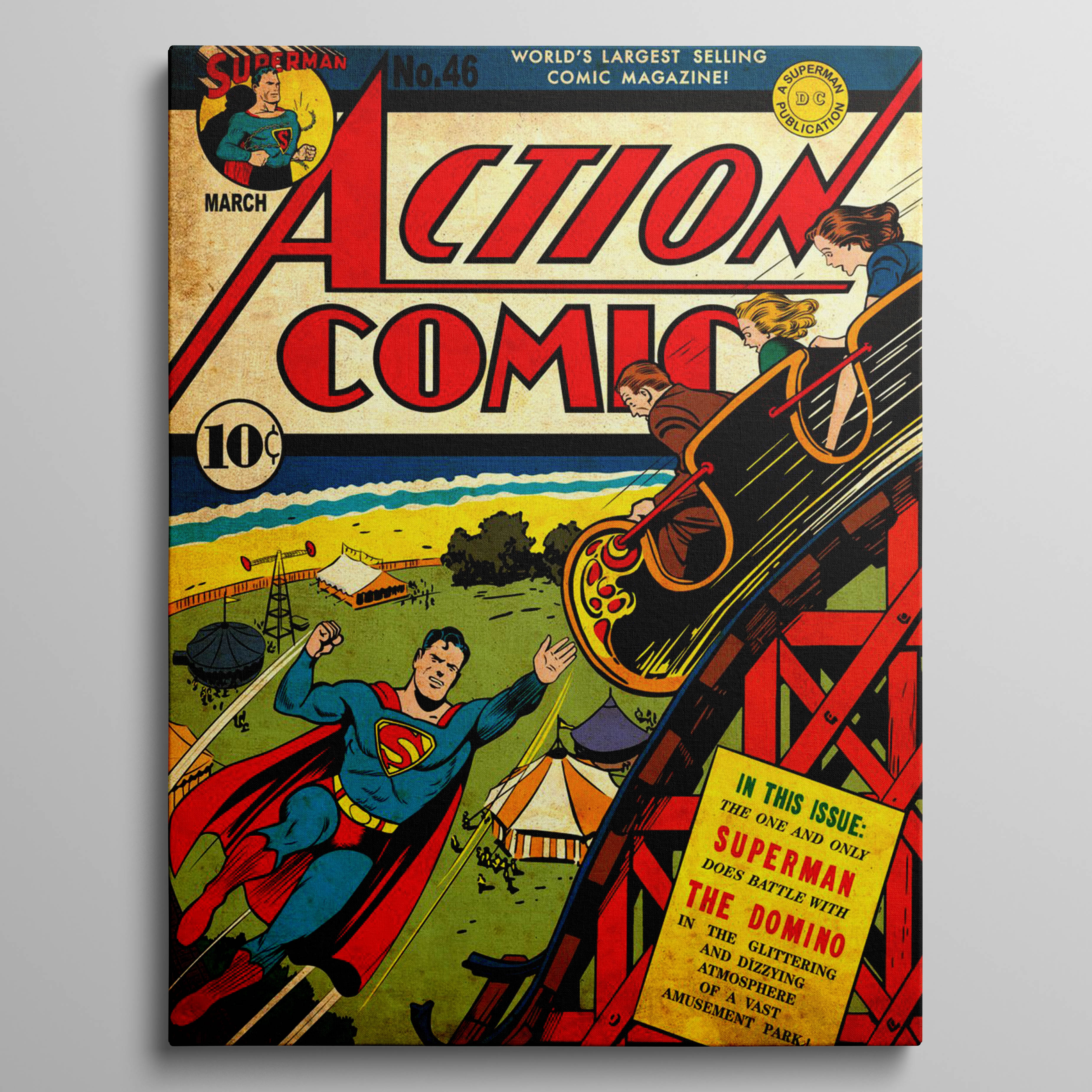 Action Comics Superman 46 by Fred Ray