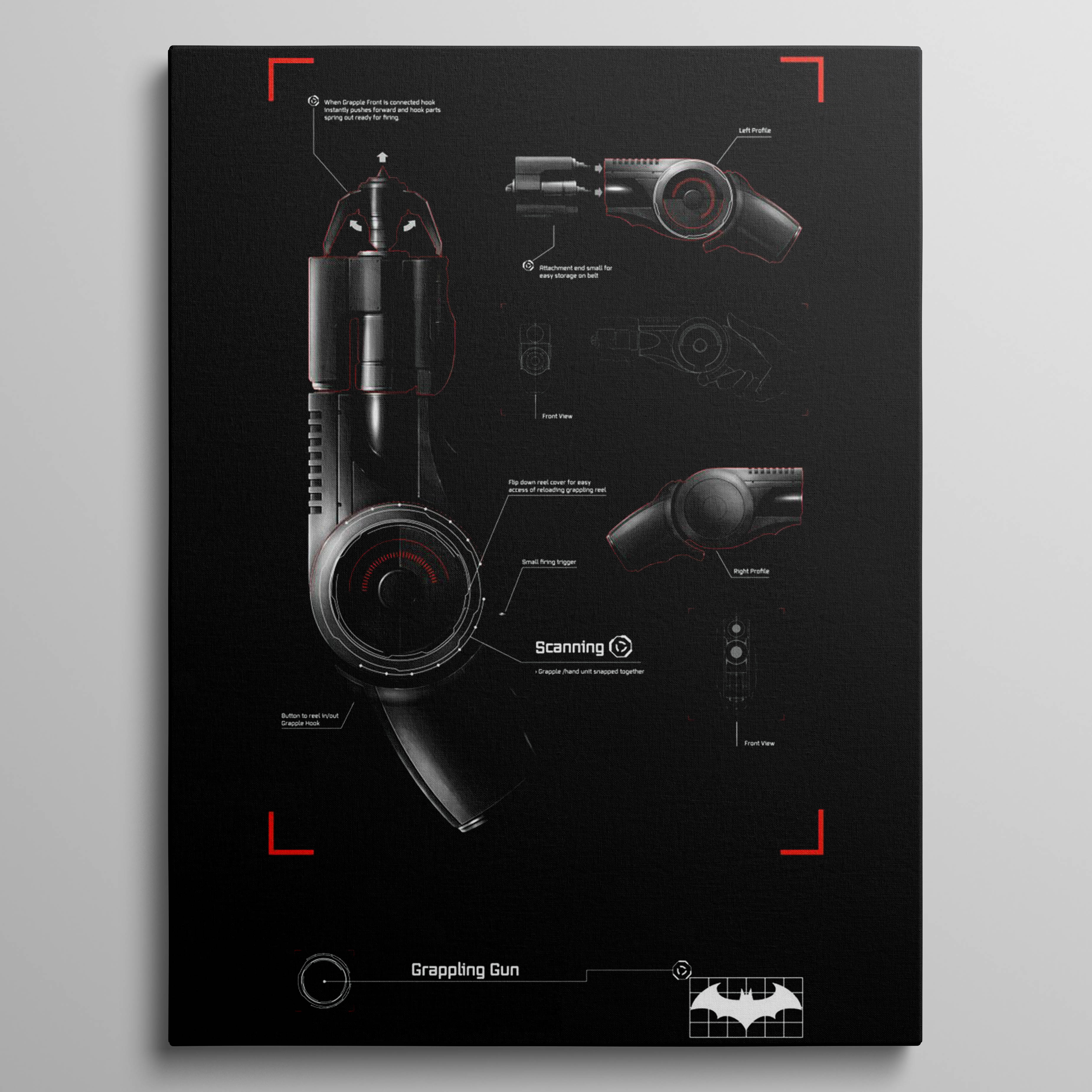 Batman's Grappling Gun