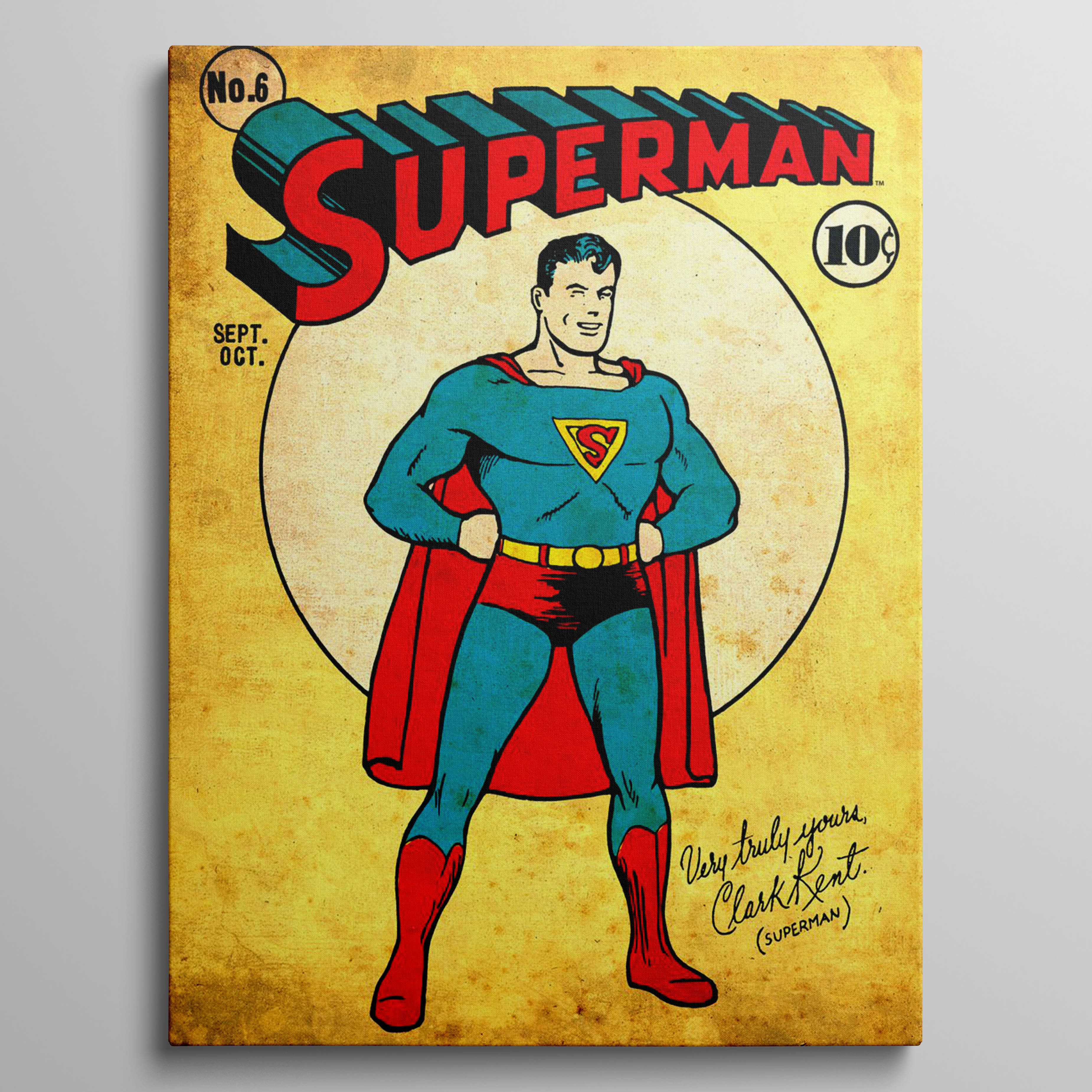 Superman 6 by Joe Shuster and Paul Cassidy