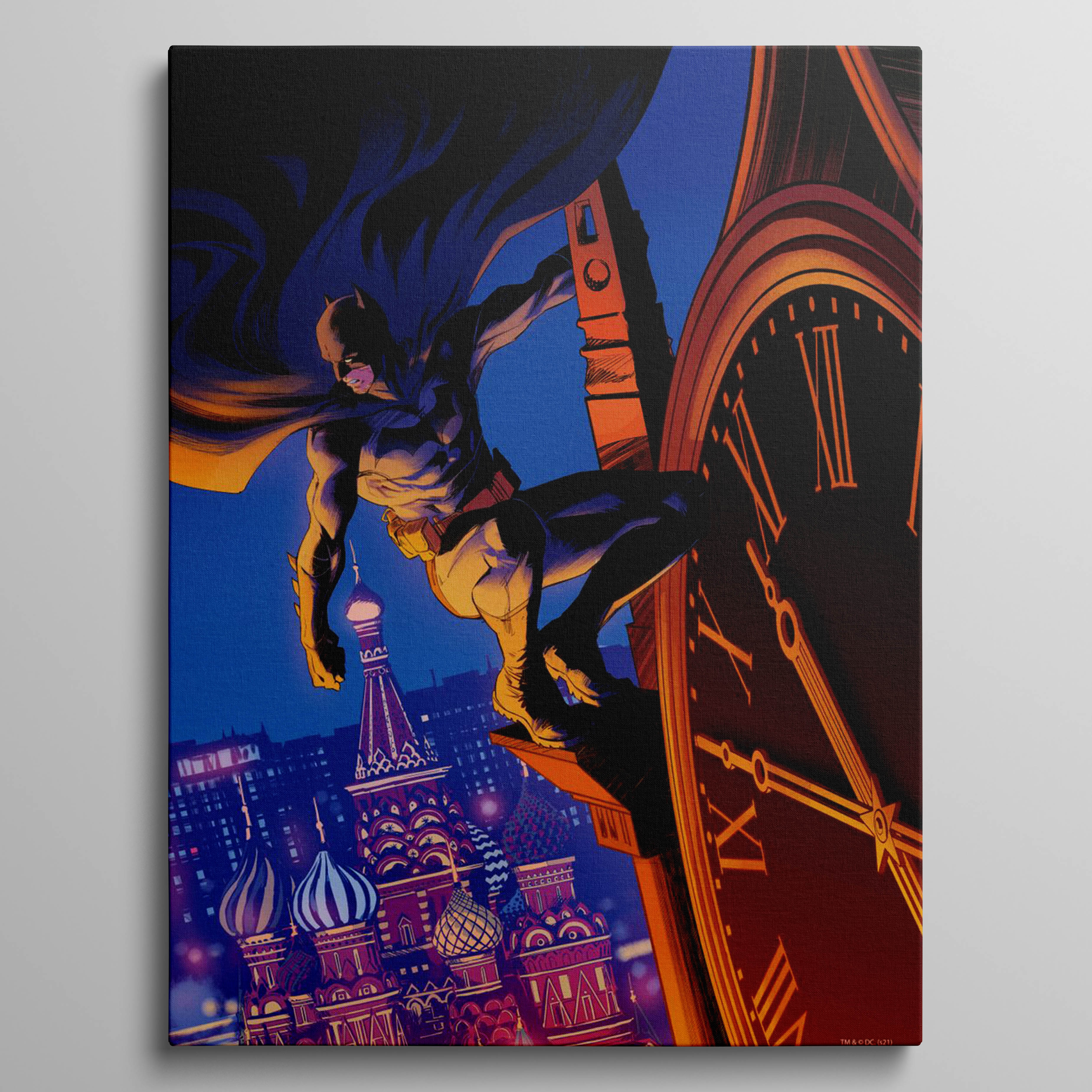 Batman The World Illustration Russia