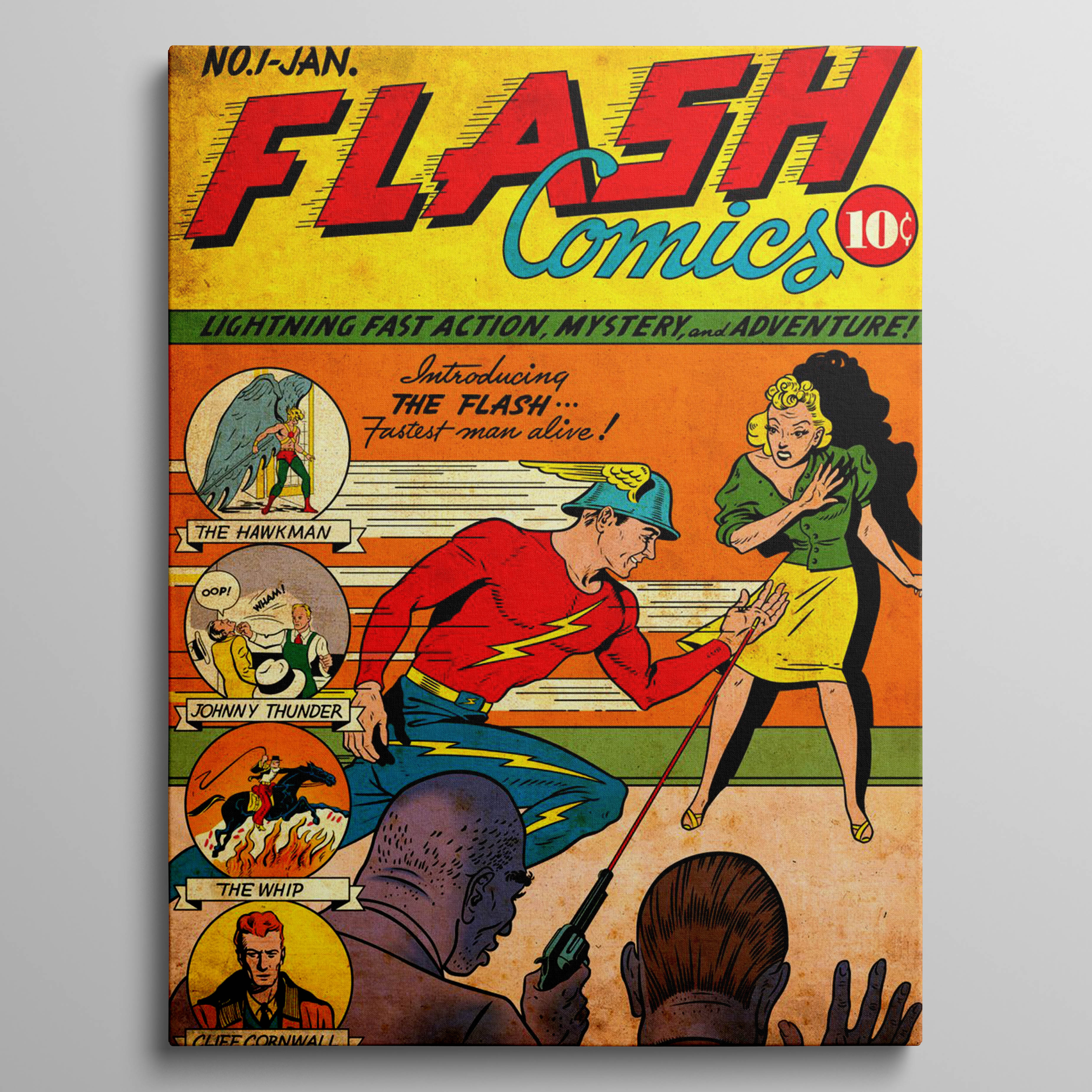 Flash Comics 1 by Sheldon Moldoff