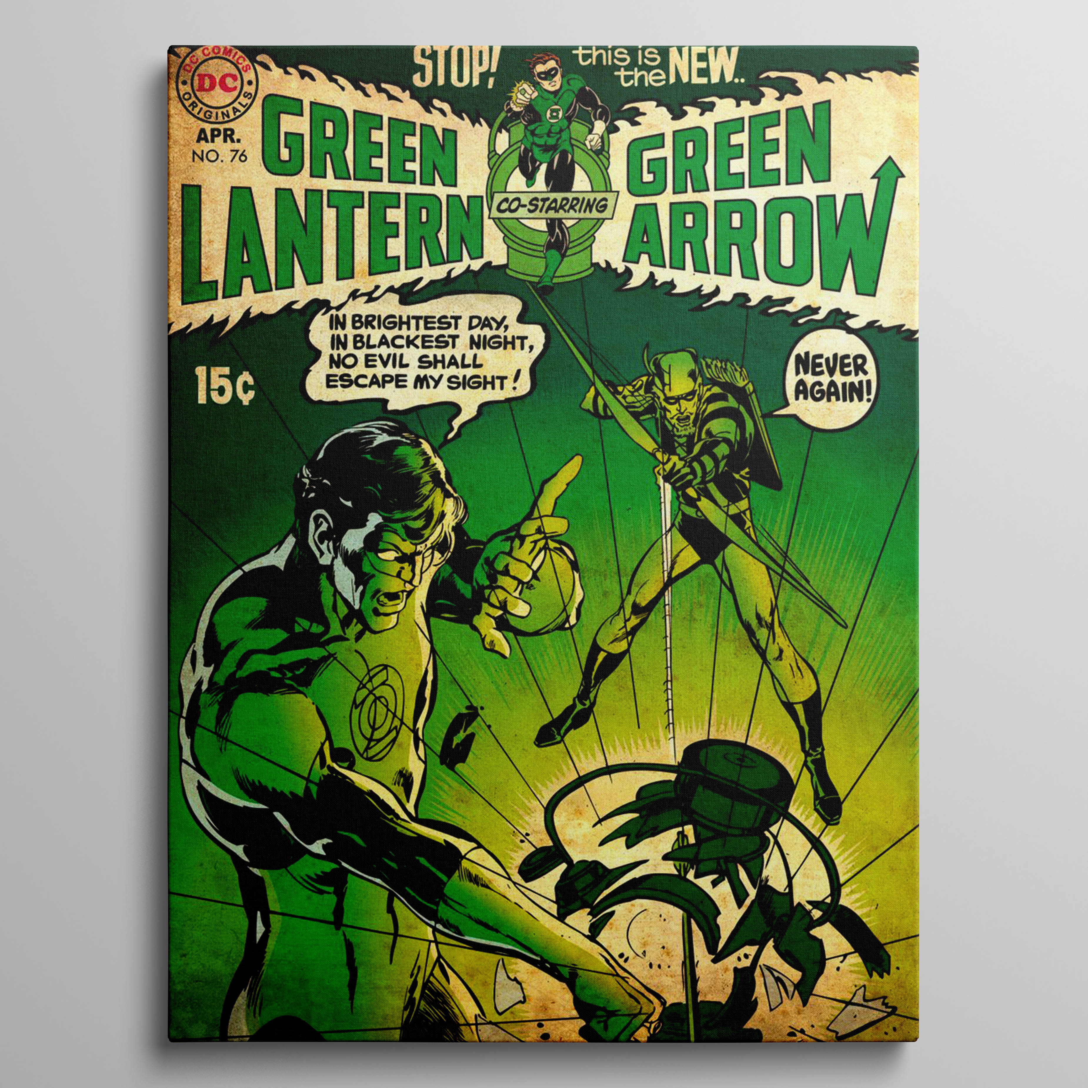 Green Lantern and Green Arrow 76 by Neal Adams and Jack Adler