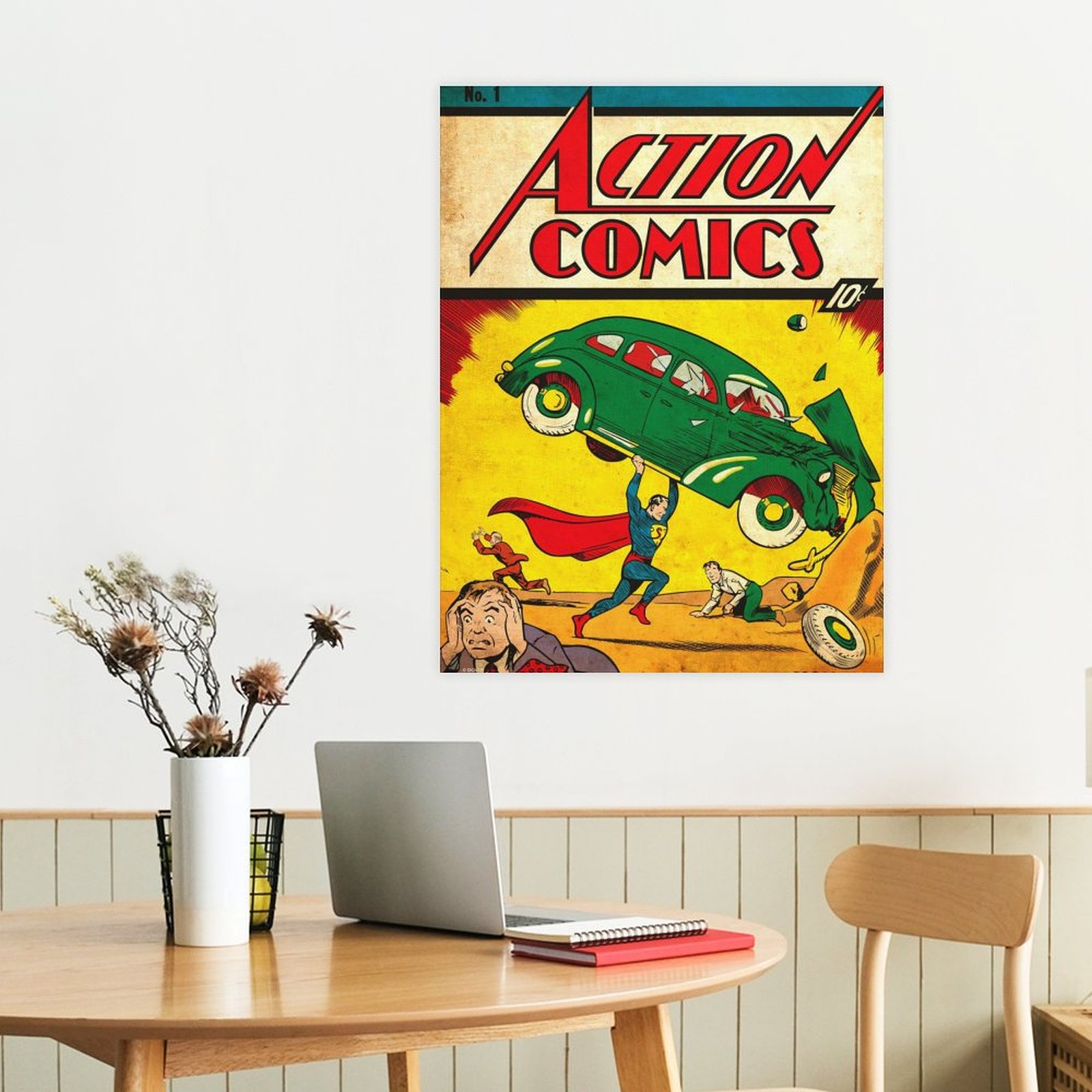 Action Comics Superman by Joe Shuster