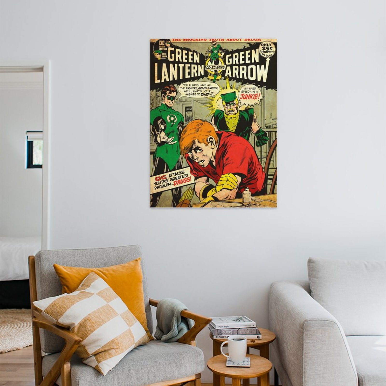 Green Lantern co-starring Green Arrow Junkie by Neal Adams and Dick Giordano