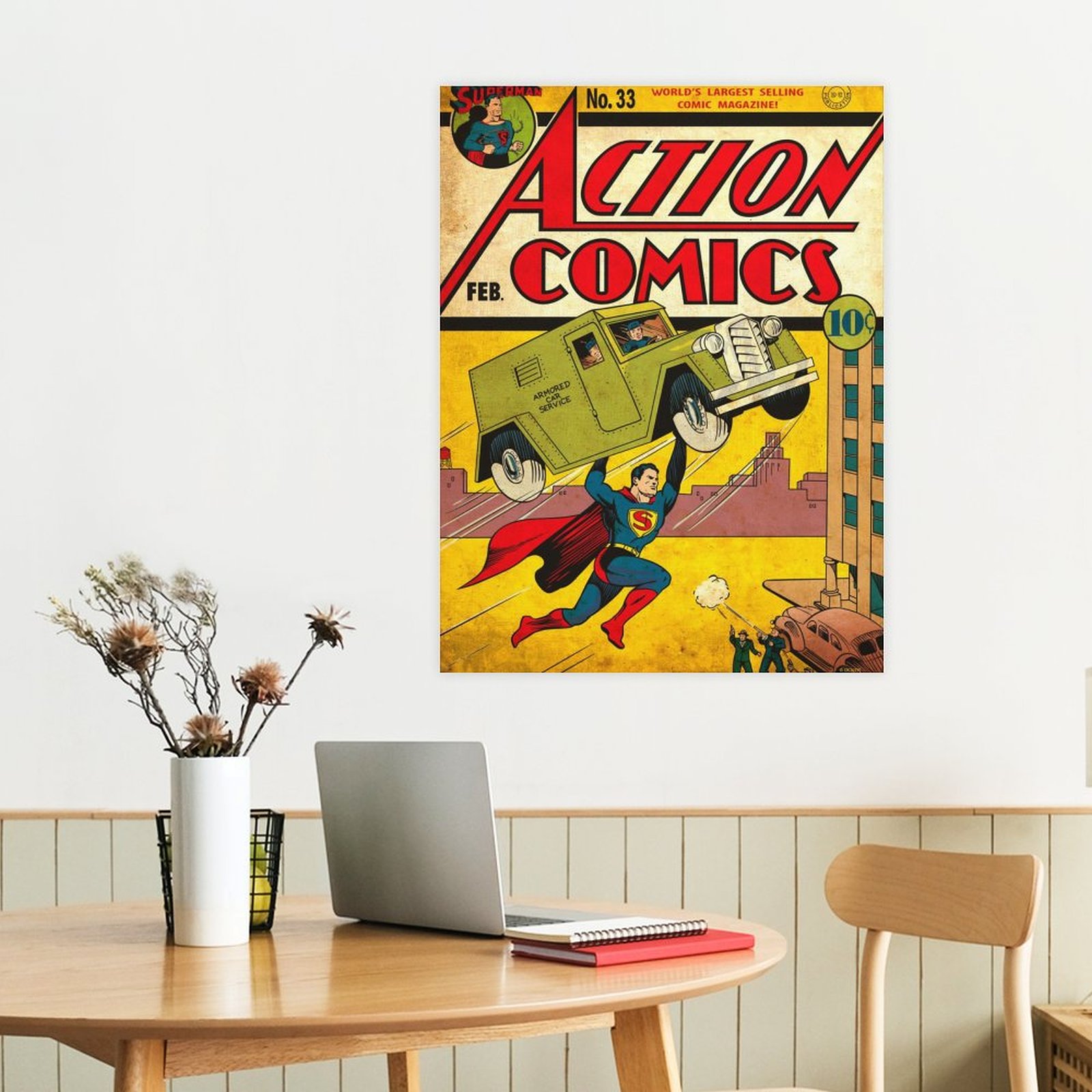 Action Comics Superman 33 by Wayne Boring