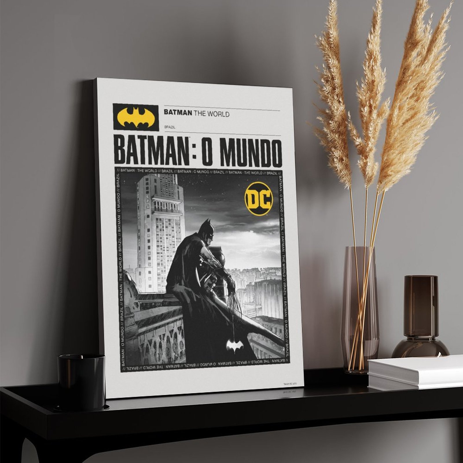 Batman The World BW Brazil
