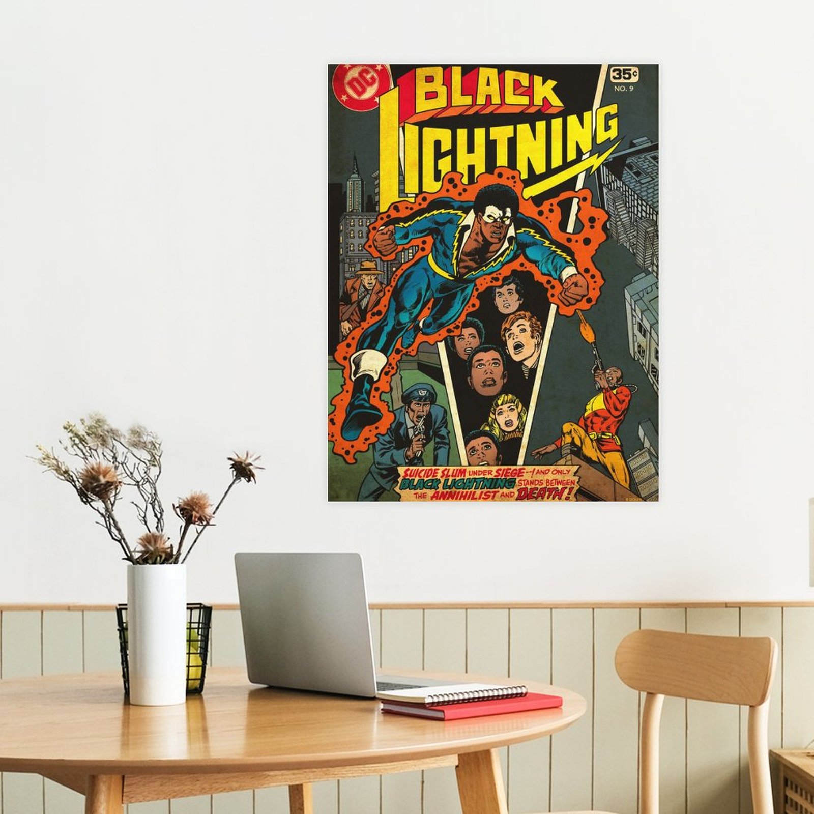 Black Lightning by Rich Buckler and Vince Colletta