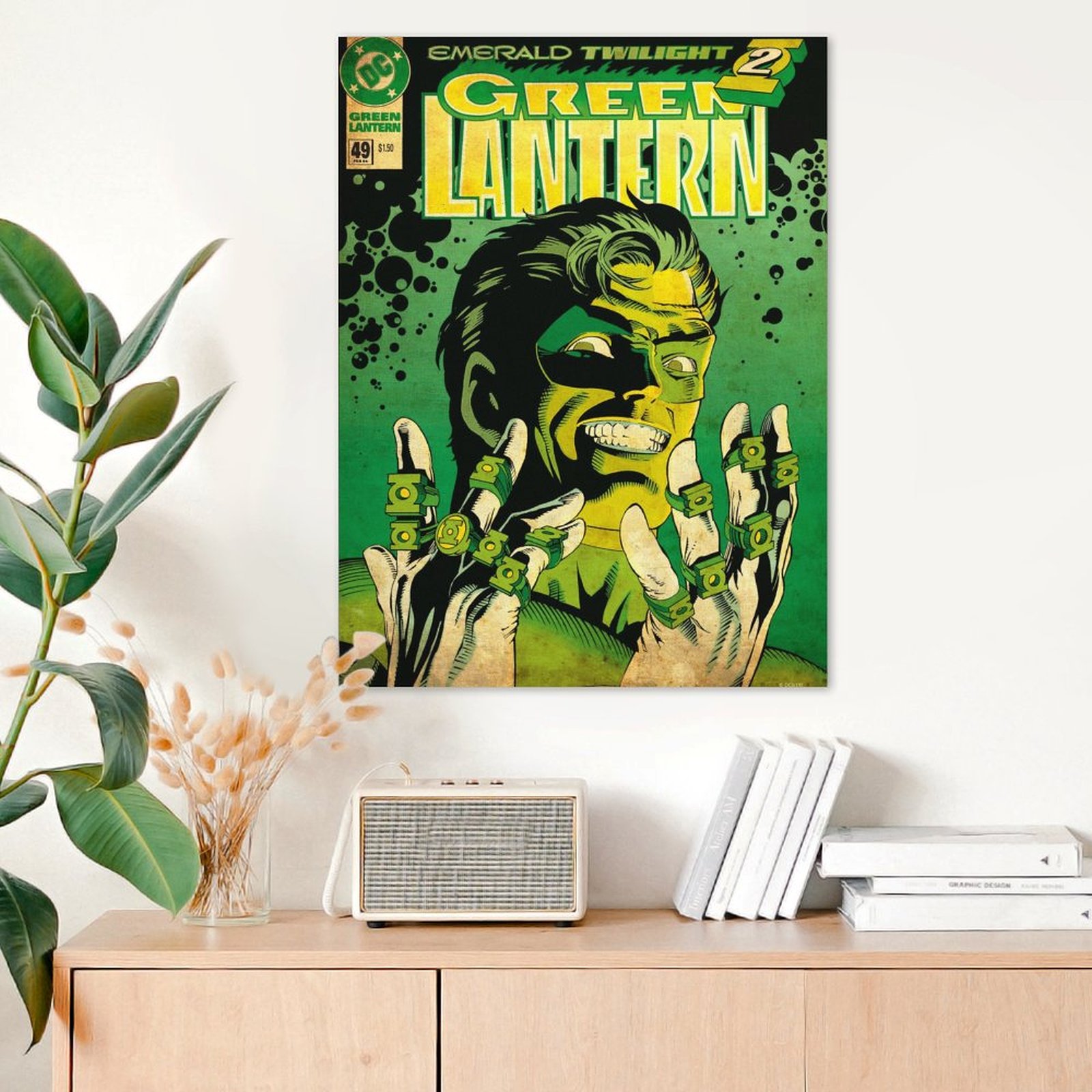 Green Lantern 49 by Darryl Banks and Romeo Tanghal