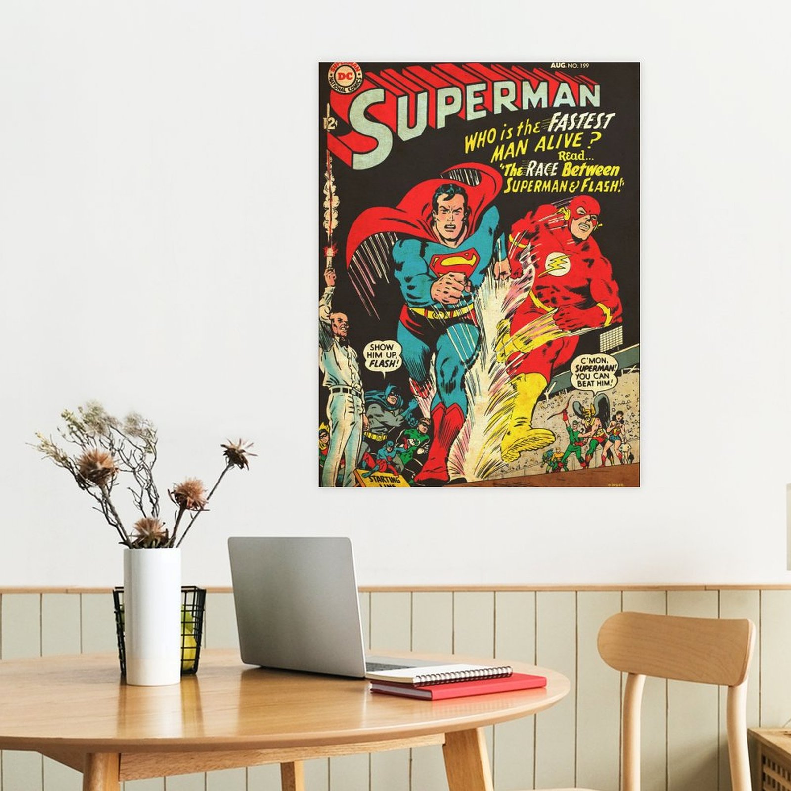 Action Comics Superman by Carmine Infantino and Murphy Anderson