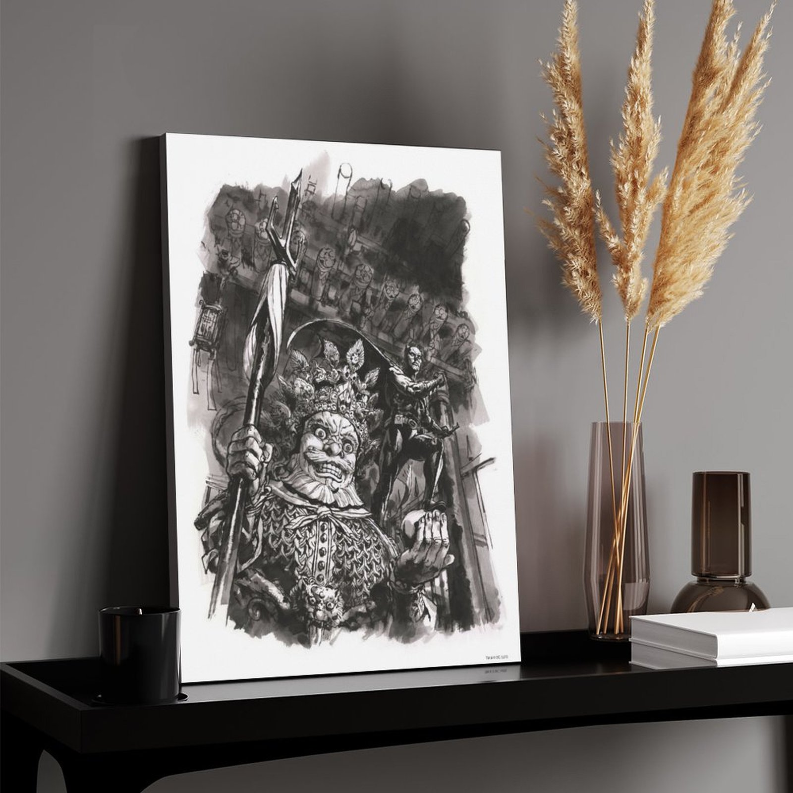 Batman The World Illustration South Korea