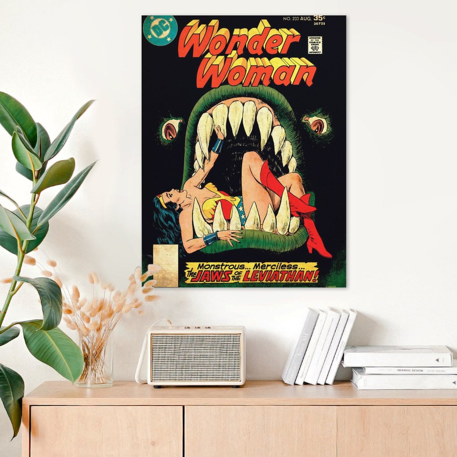 Wonder Woman Jaws of Leviathan by Gray Morrow