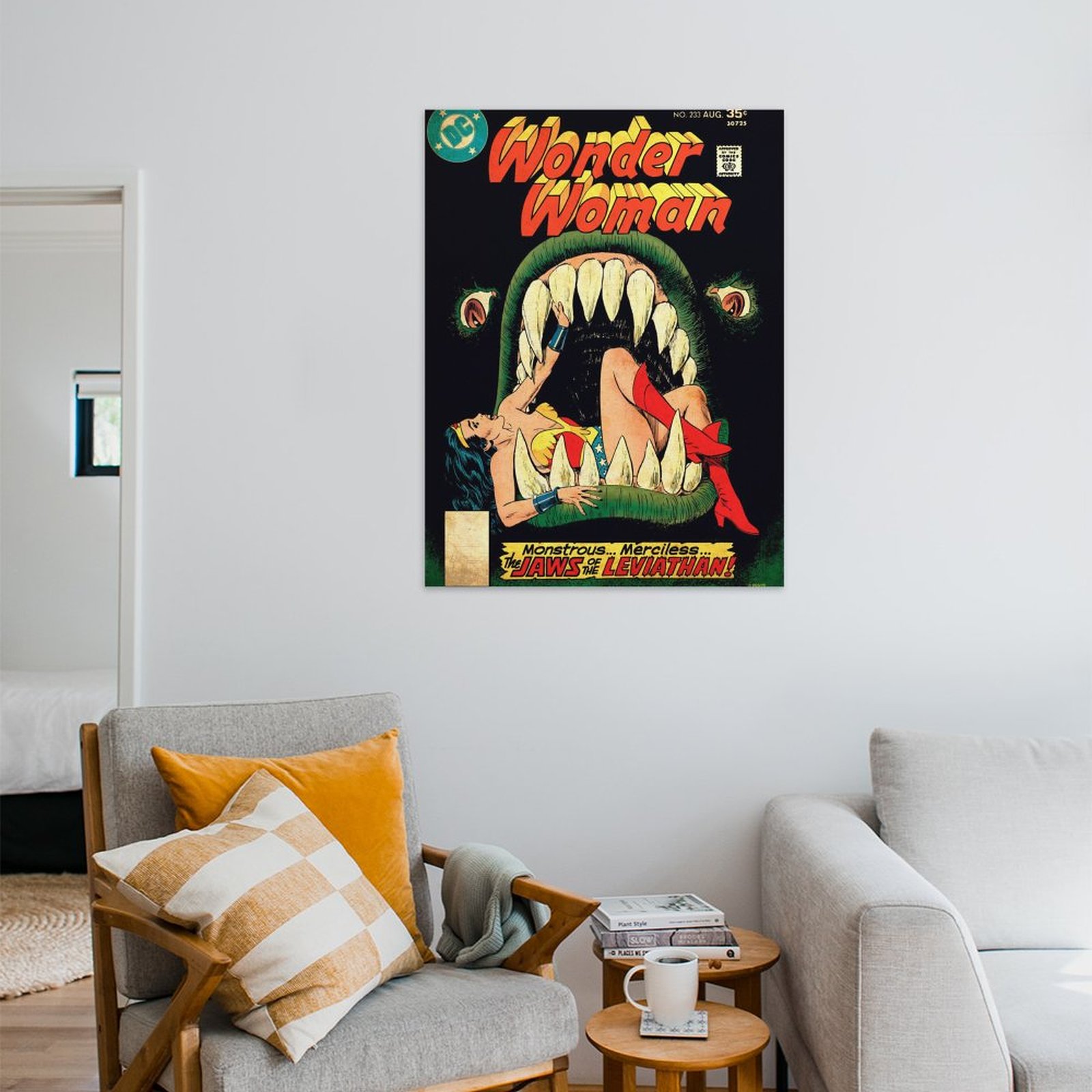 Wonder Woman Jaws of Leviathan by Gray Morrow