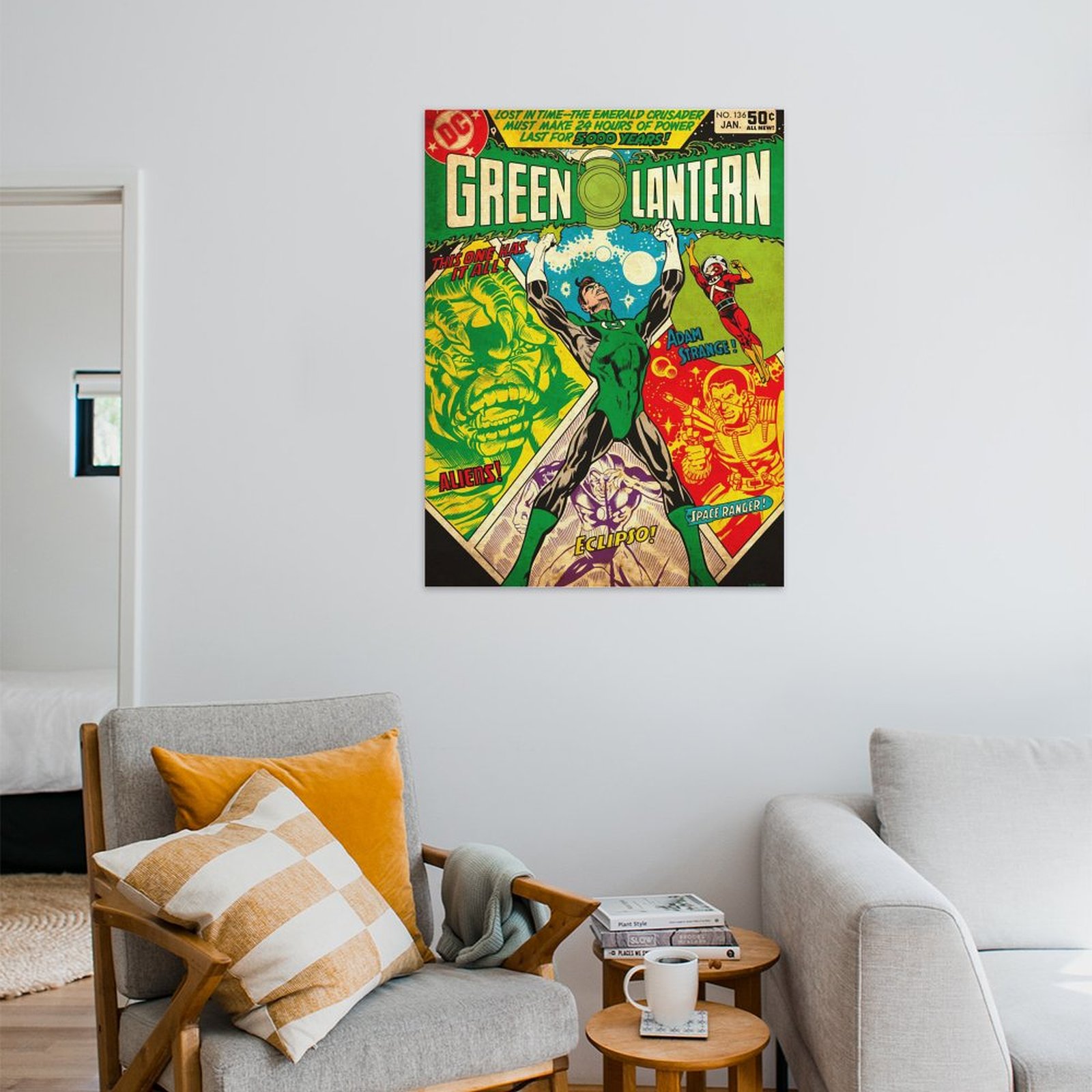 Green Lantern 136 by Dick Giordano and Rich Buckler and Joe Staton and Frank McLaughlin and Dave Cockrum