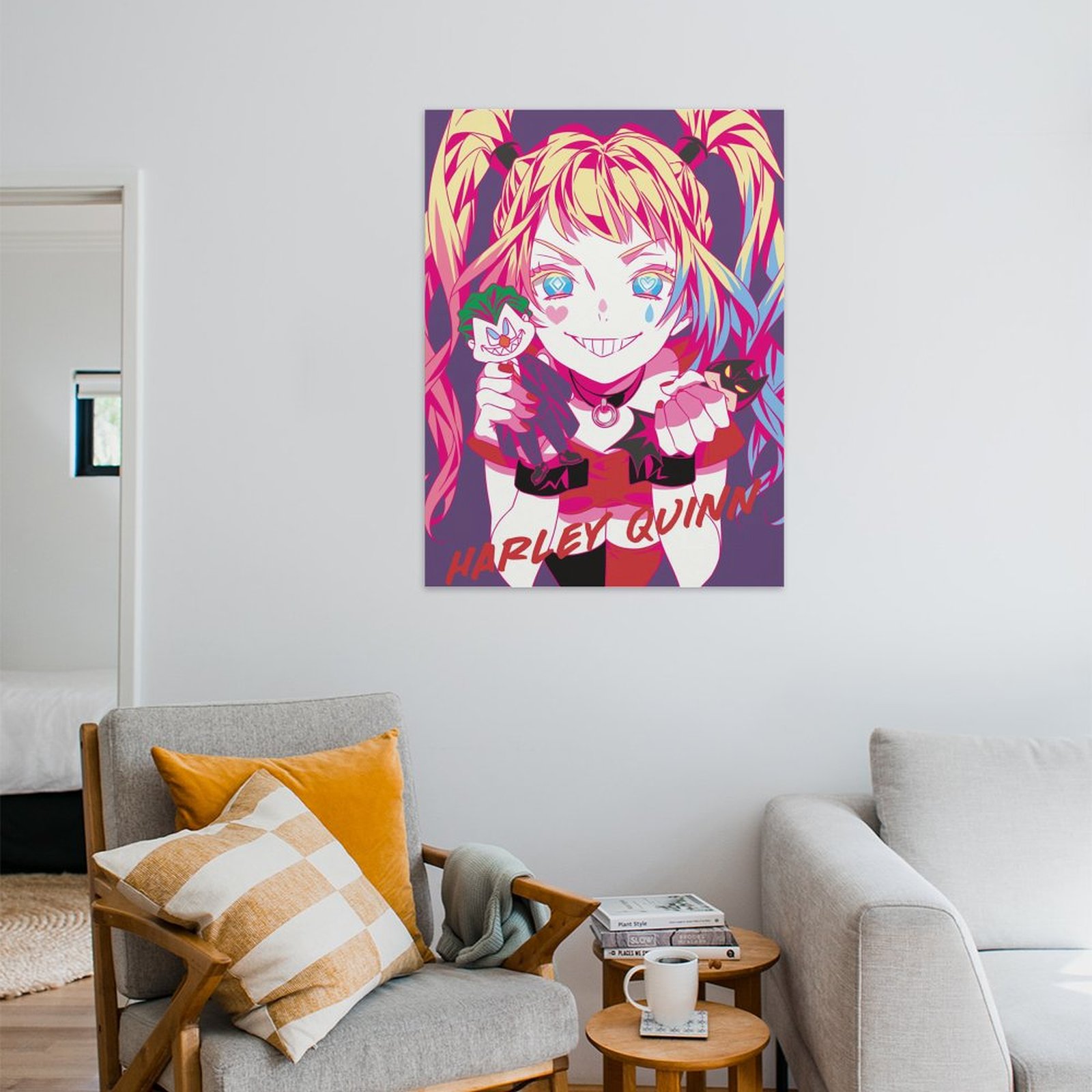 Joker and Batman doll