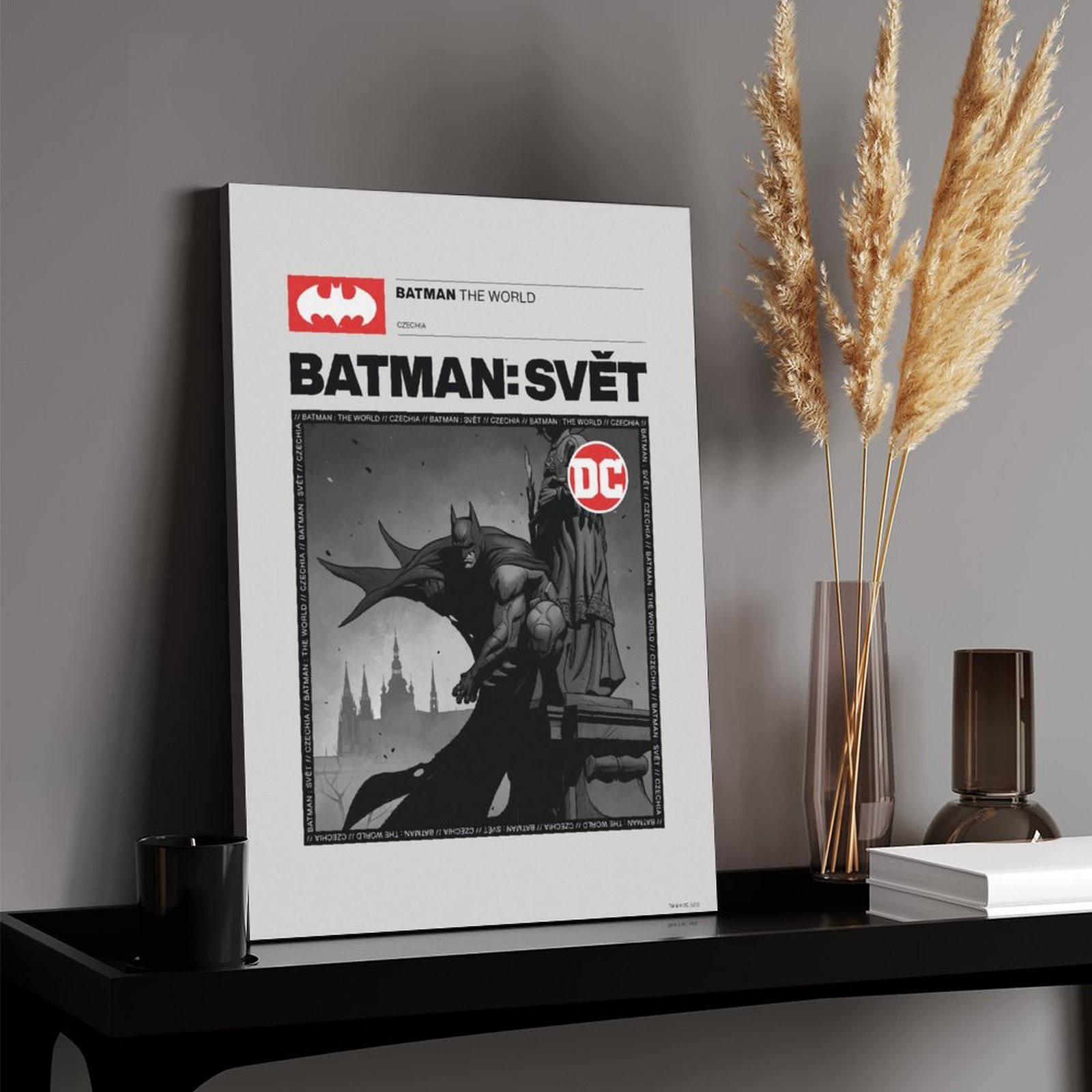 Batman The World BW Czech Republic