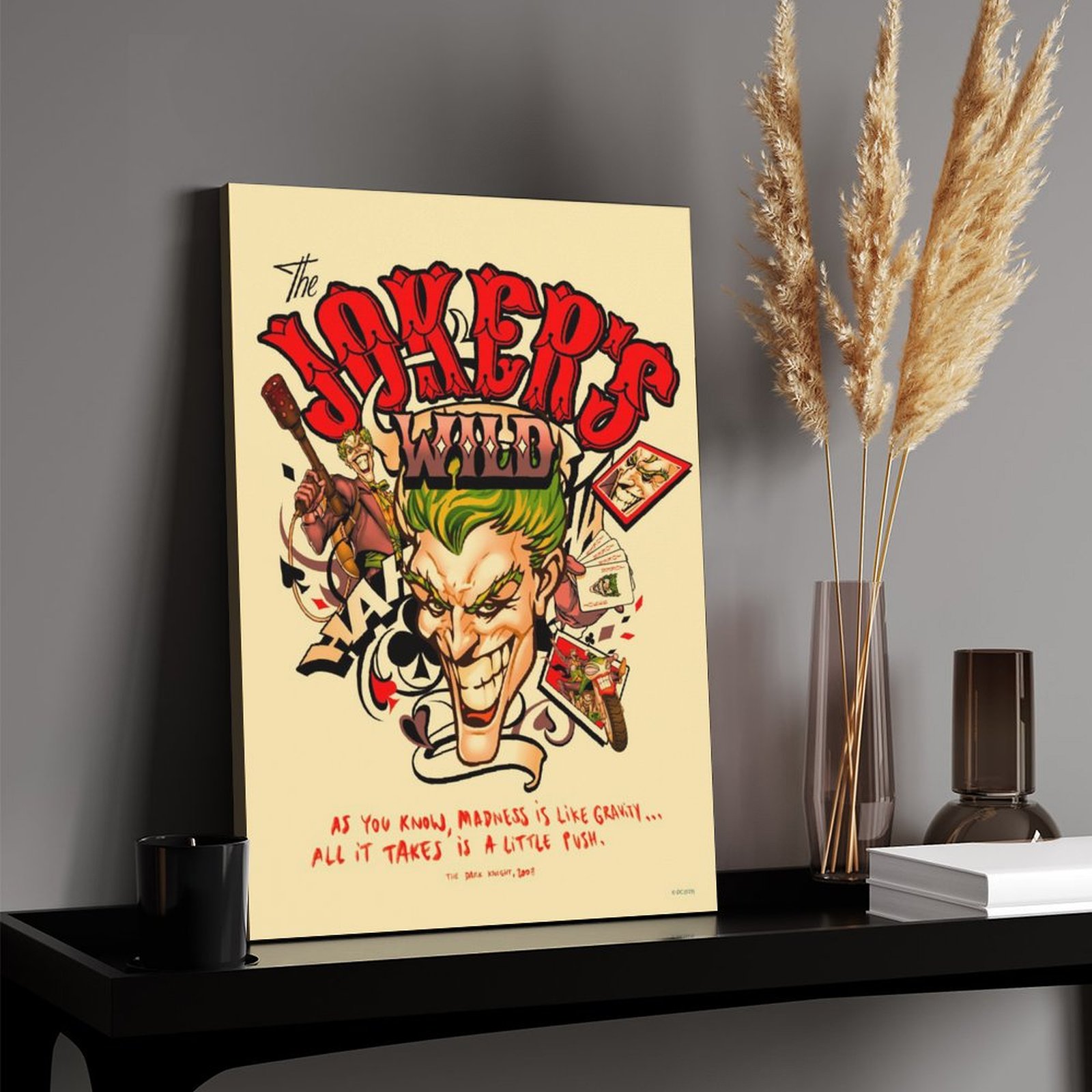 Madness Is Like Gravity