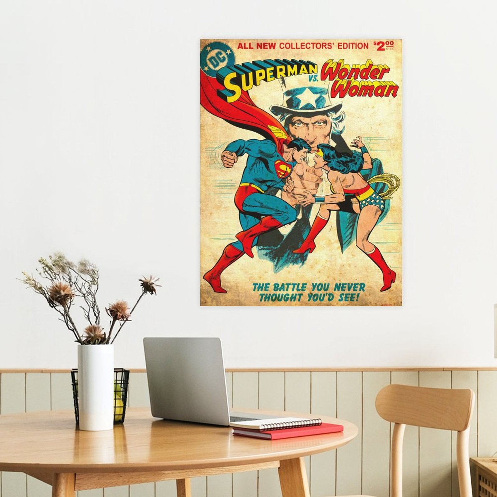 All New Collectors Edition Superman vs Wonder Woman by Dan Adkins and Jose Luis Garcia-Lopez