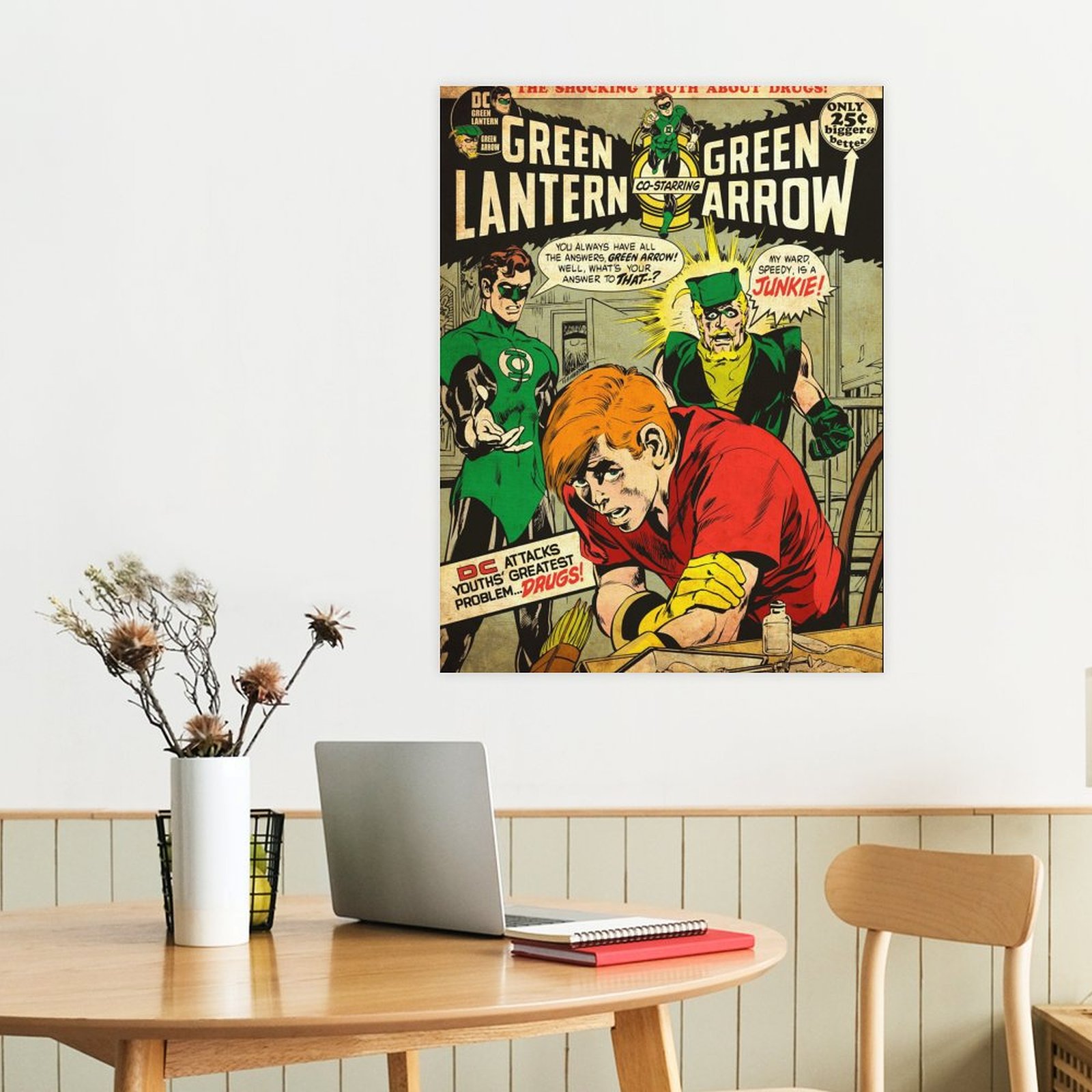 Green Lantern co-starring Green Arrow Junkie by Neal Adams and Dick Giordano