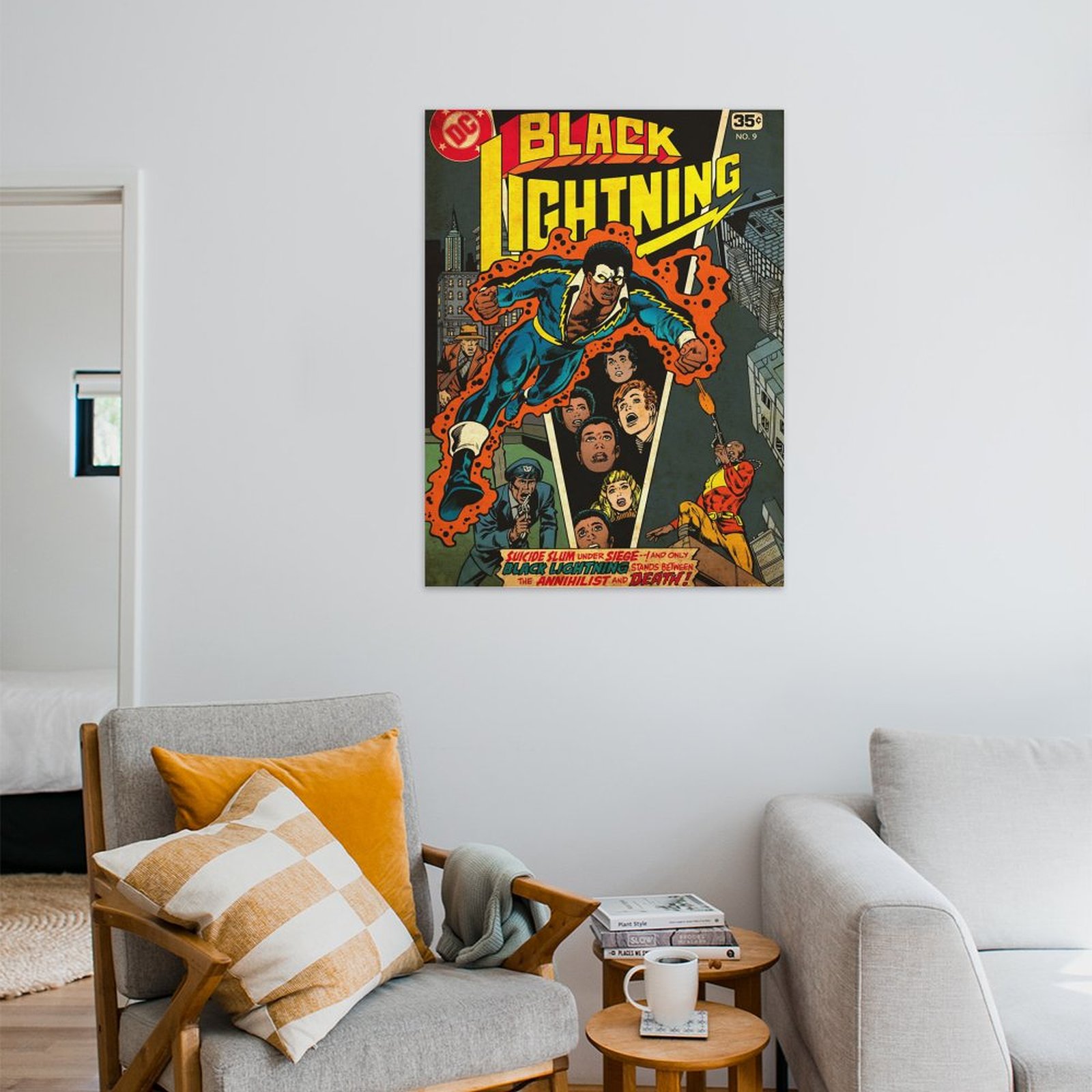 Black Lightning by Rich Buckler and Vince Colletta