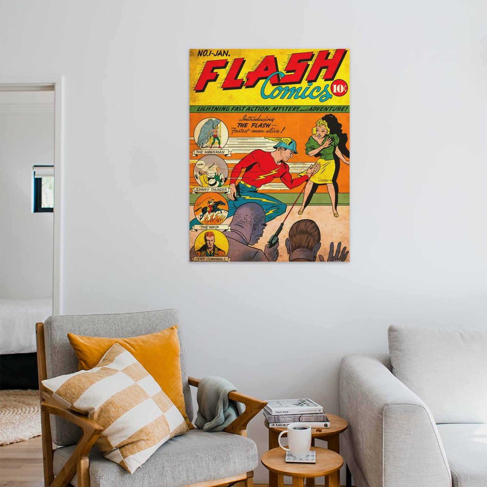 Flash Comics 1 by Sheldon Moldoff