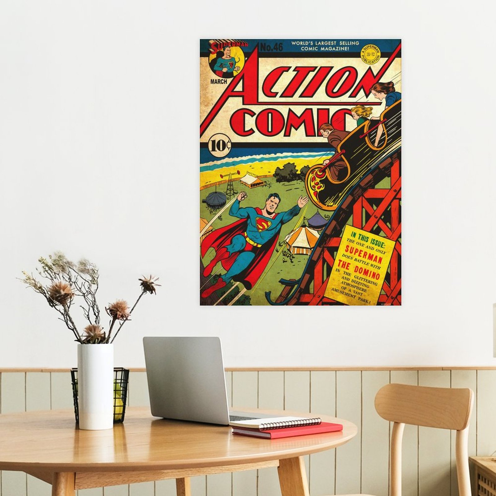 Action Comics Superman 46 by Fred Ray