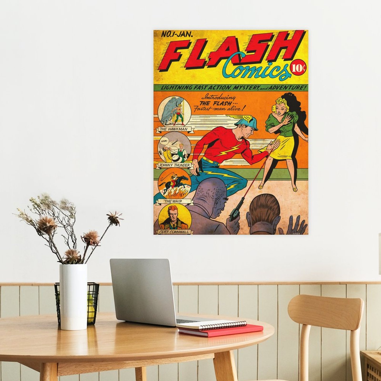 Flash Comics 1 by Sheldon Moldoff
