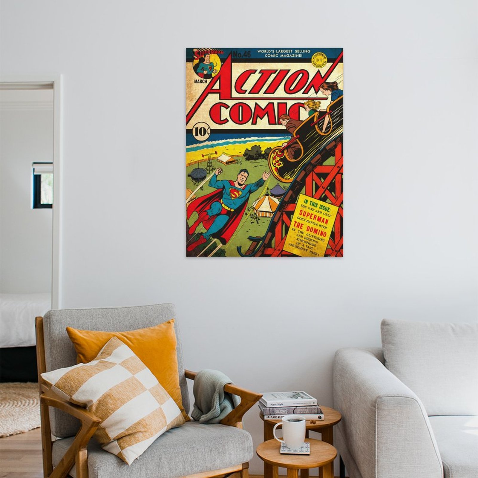 Action Comics Superman 46 by Fred Ray