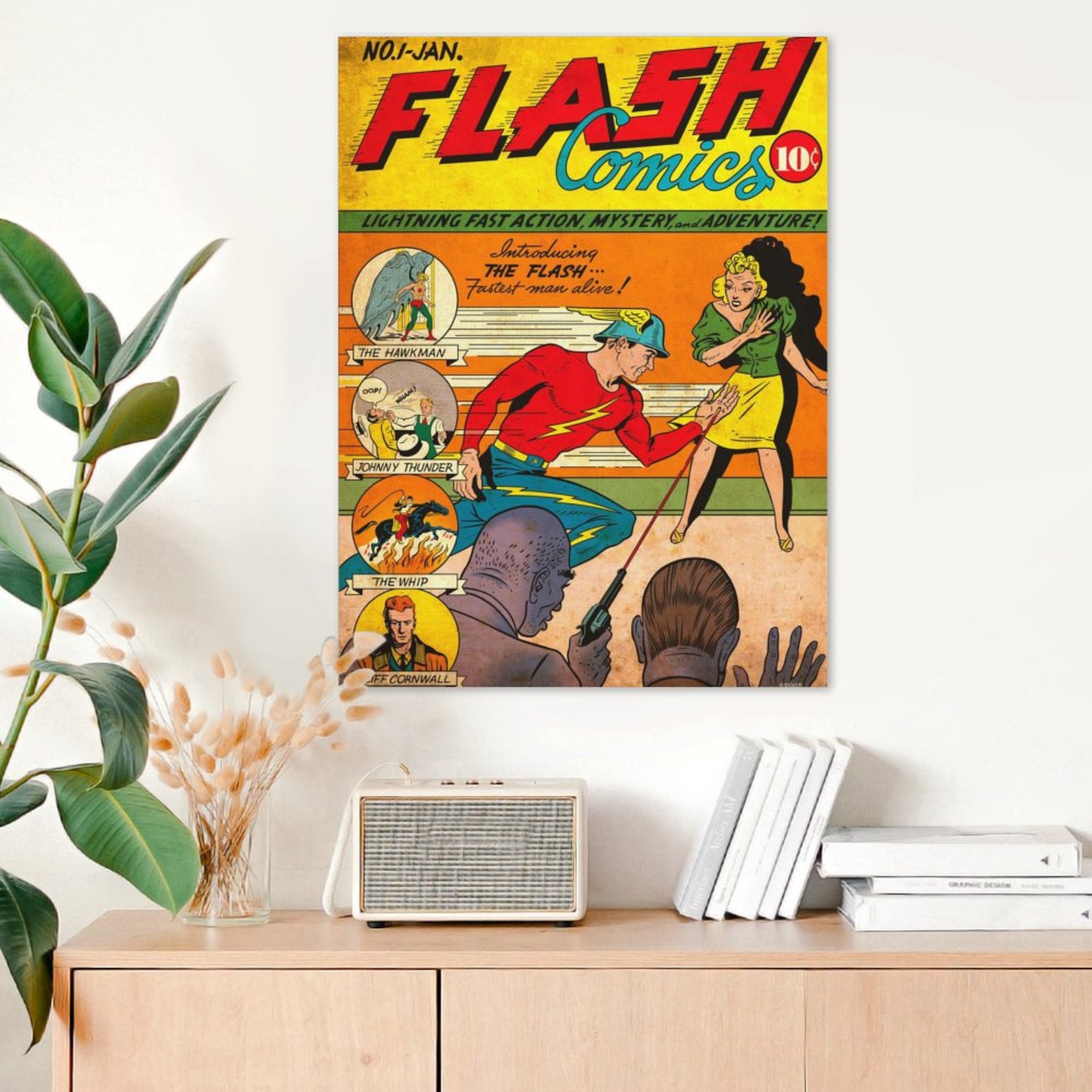 Flash Comics 1 by Sheldon Moldoff