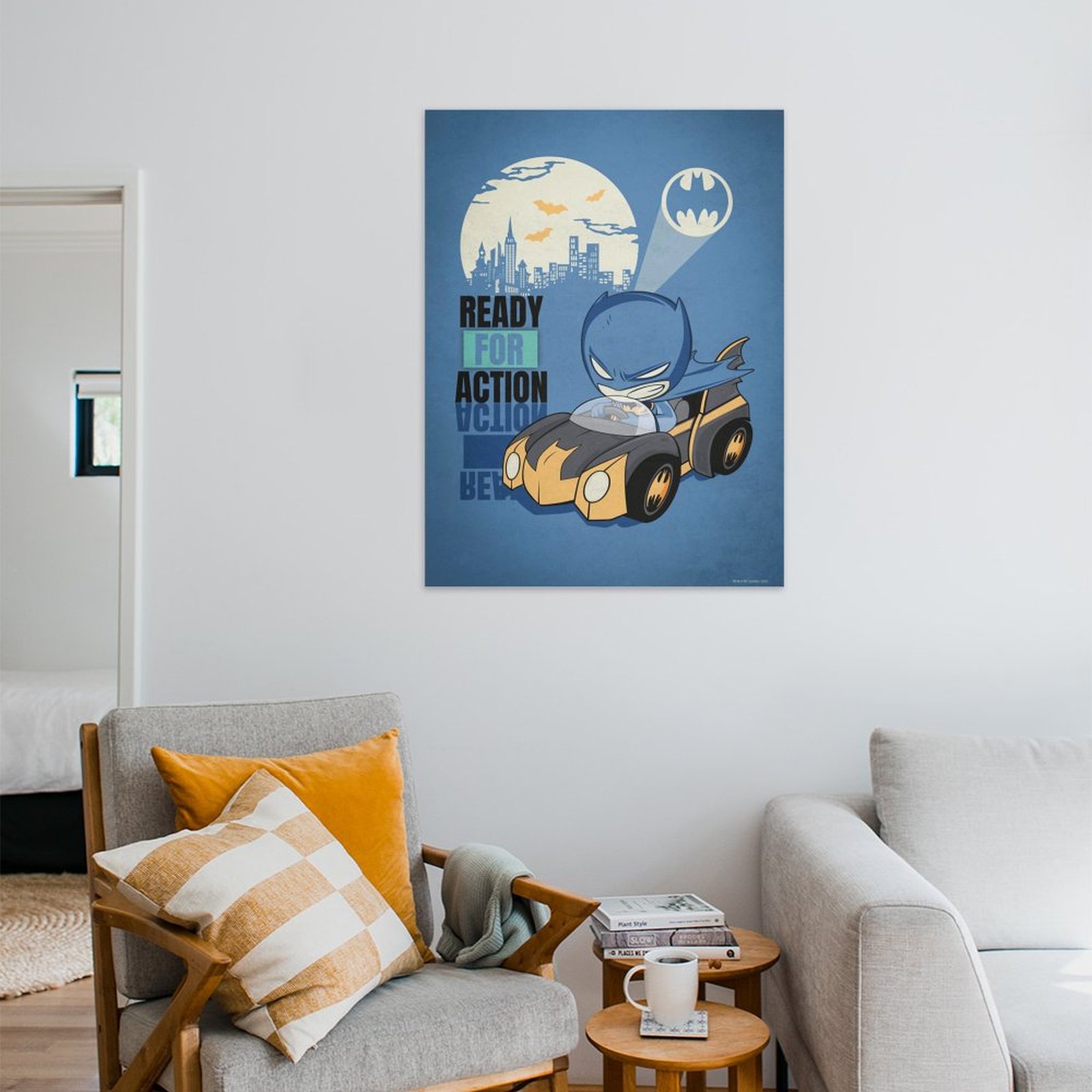 Batman. Ready for action.