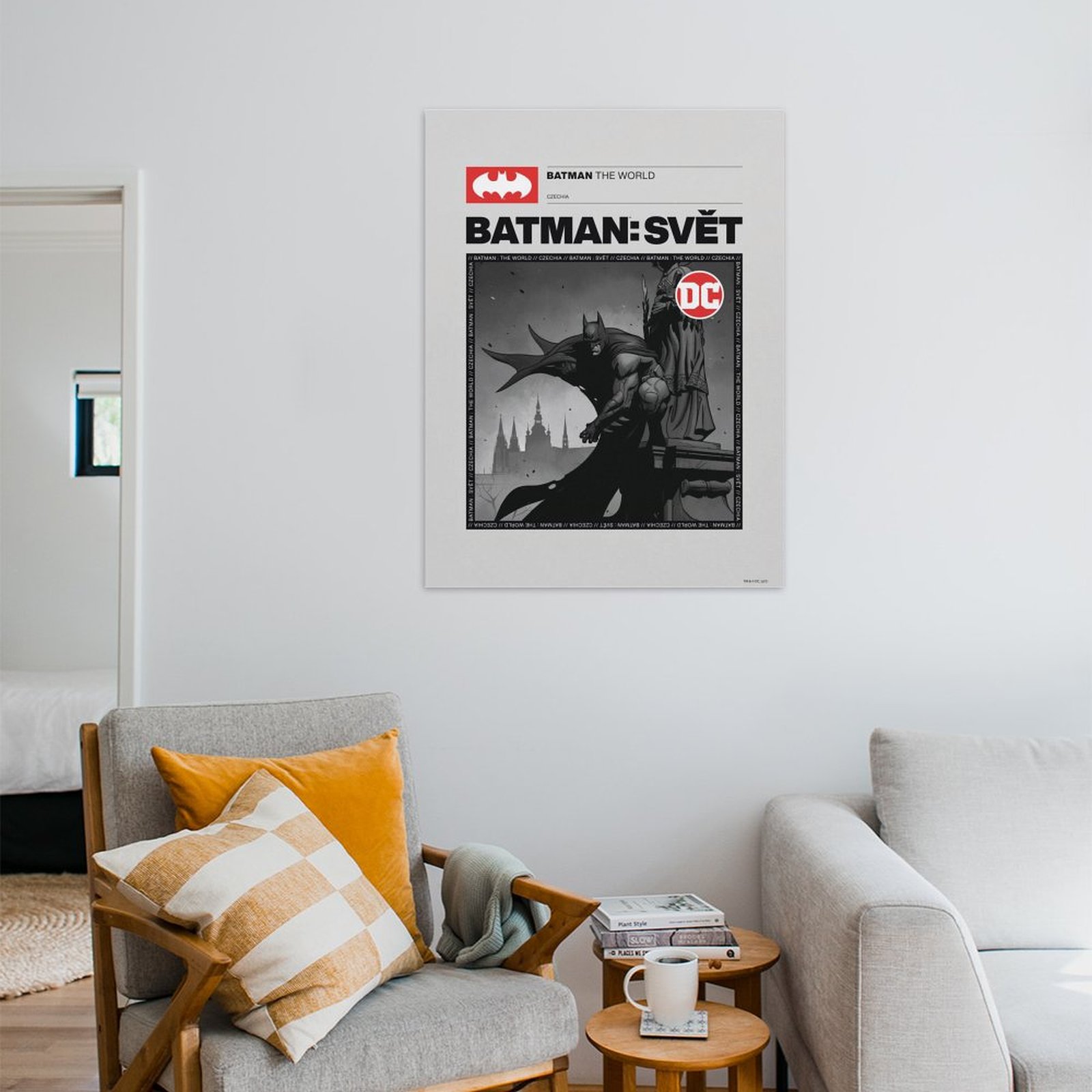 Batman The World BW Czech Republic