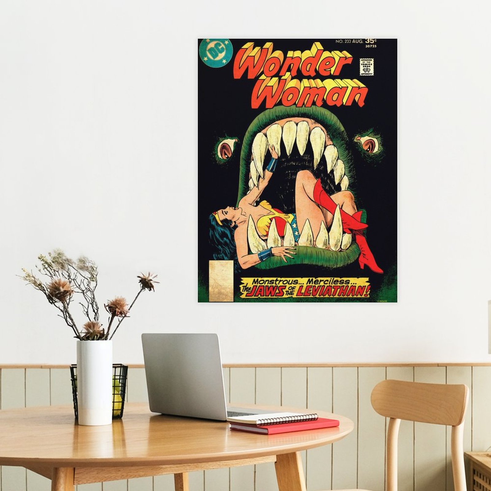 Wonder Woman Jaws of Leviathan by Gray Morrow