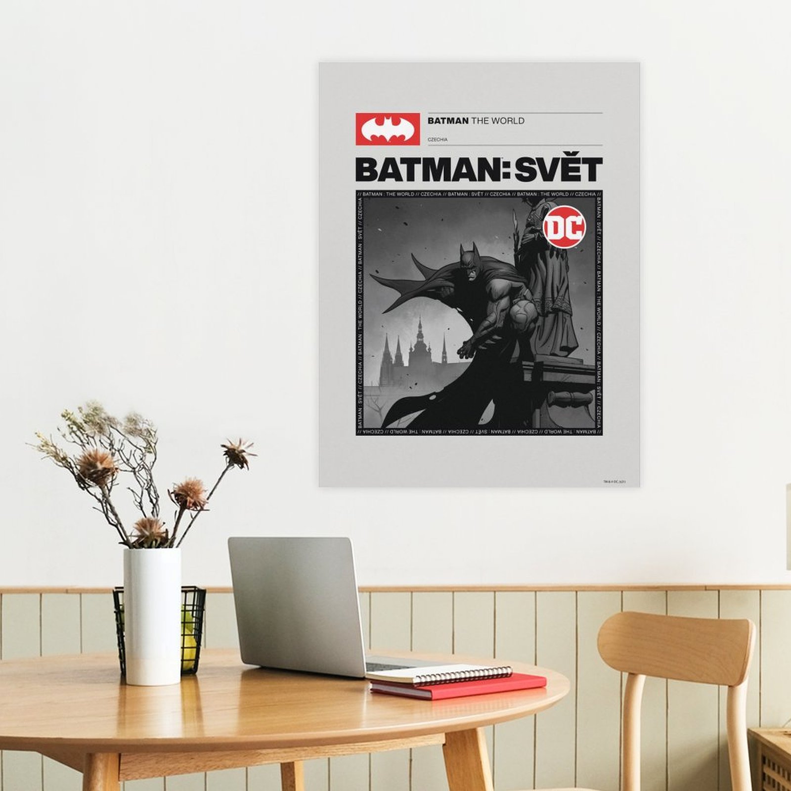 Batman The World BW Czech Republic