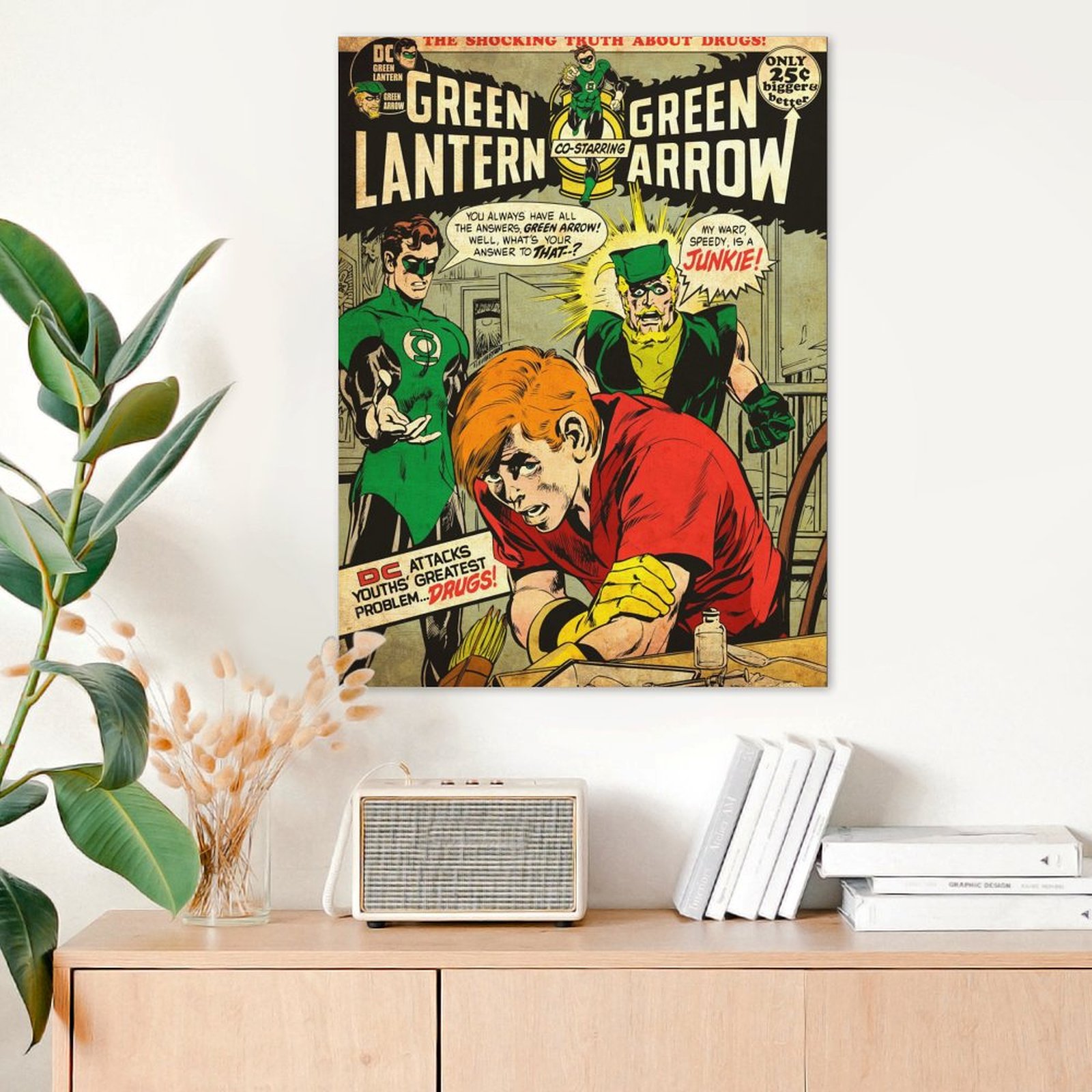 Green Lantern co-starring Green Arrow Junkie by Neal Adams and Dick Giordano