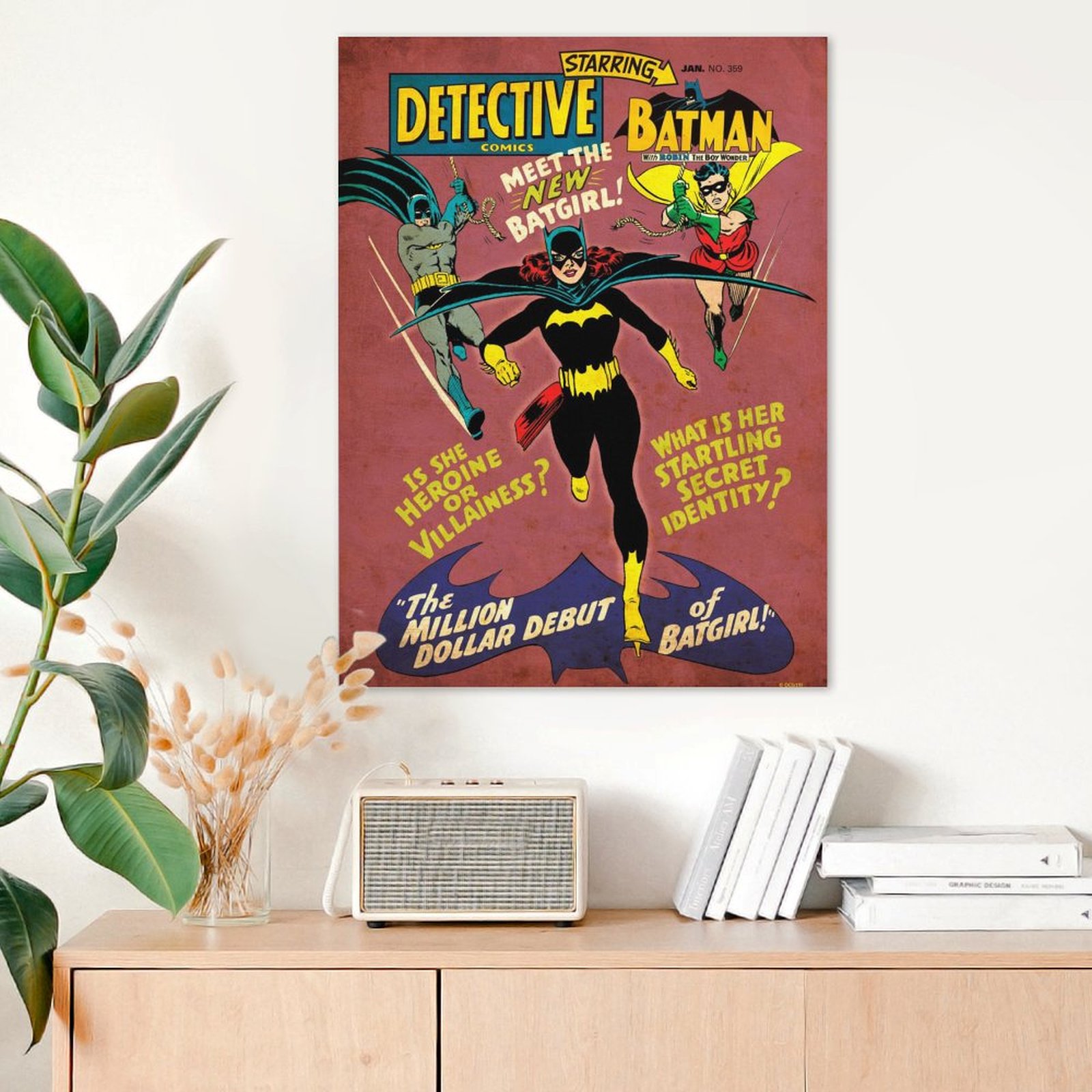 Detective Comics Batgirl by Carmine Infantino and Murphy Anderson and Ira Schnapp
