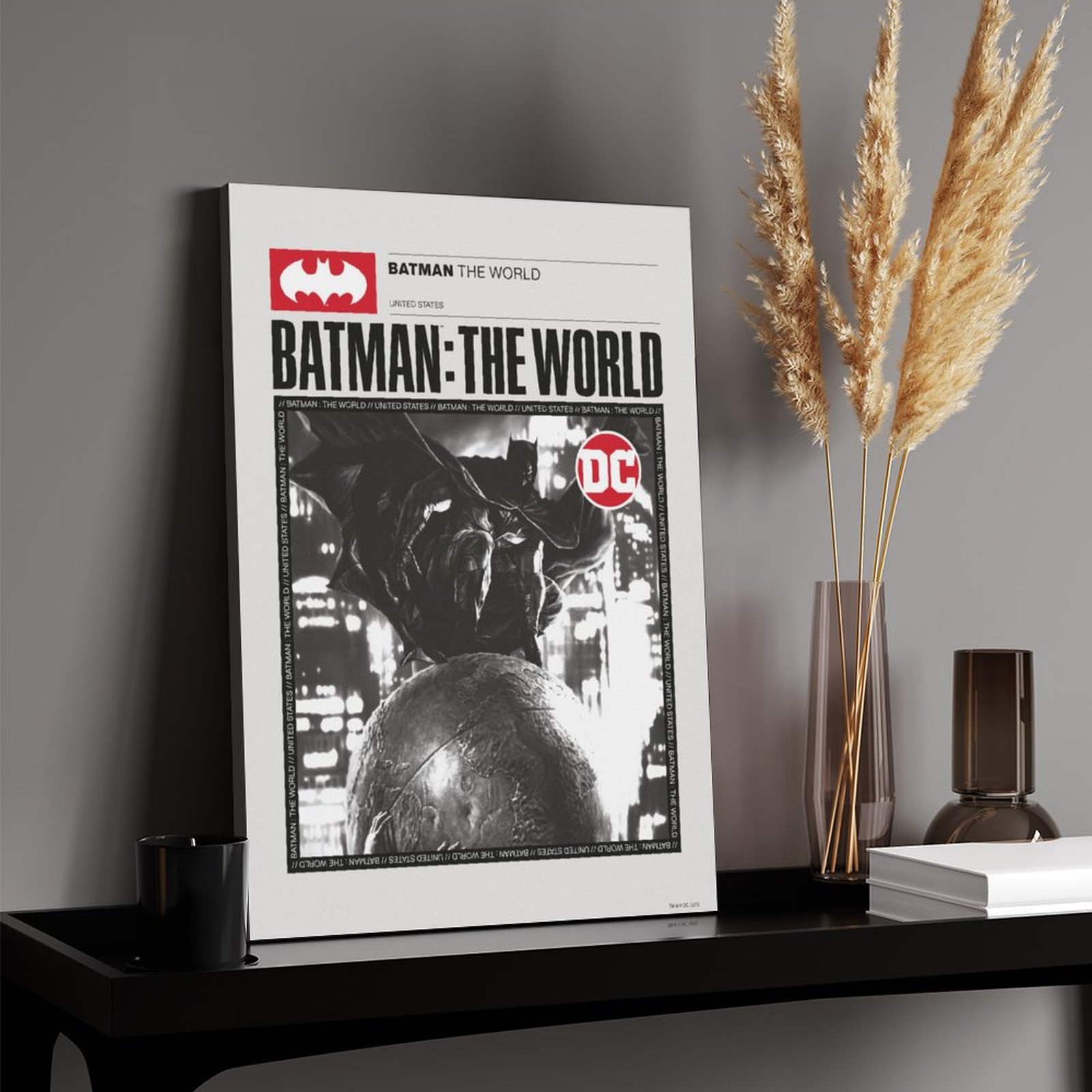 Batman The World BW United States