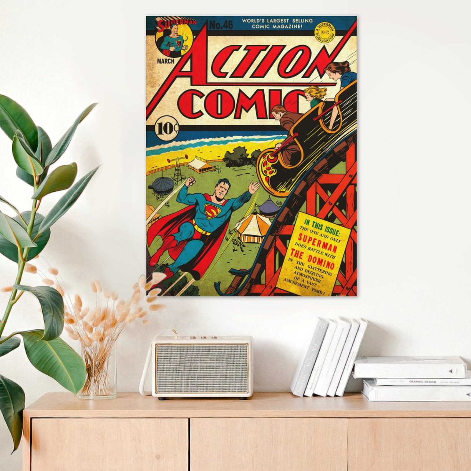 Action Comics Superman 46 by Fred Ray