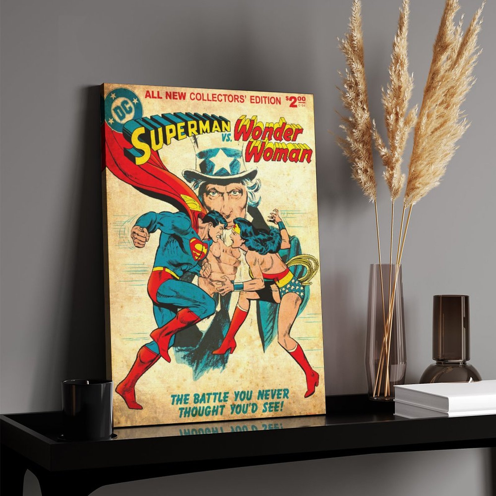 All New Collectors Edition Superman vs Wonder Woman by Dan Adkins and Jose Luis Garcia-Lopez