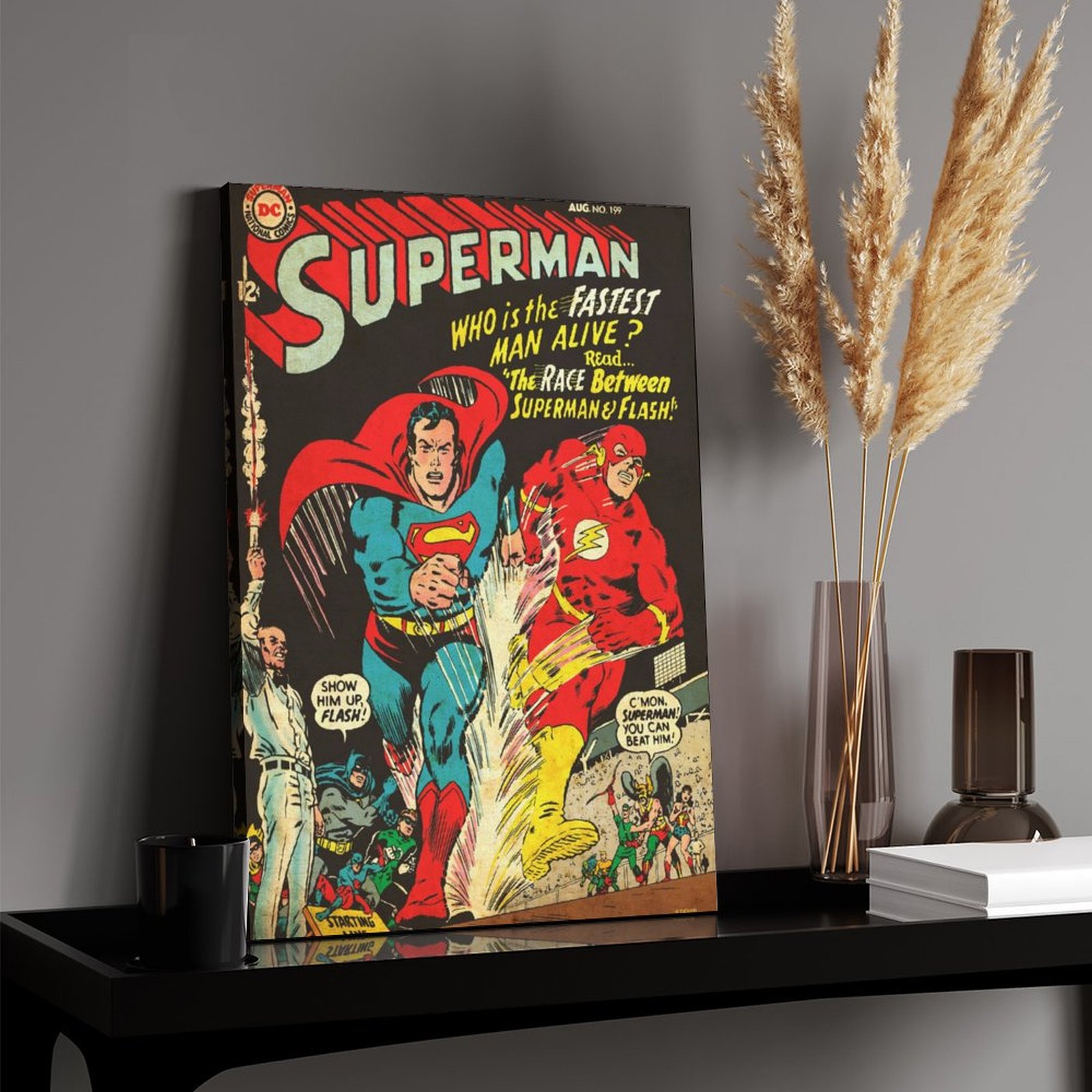 Action Comics Superman by Carmine Infantino and Murphy Anderson