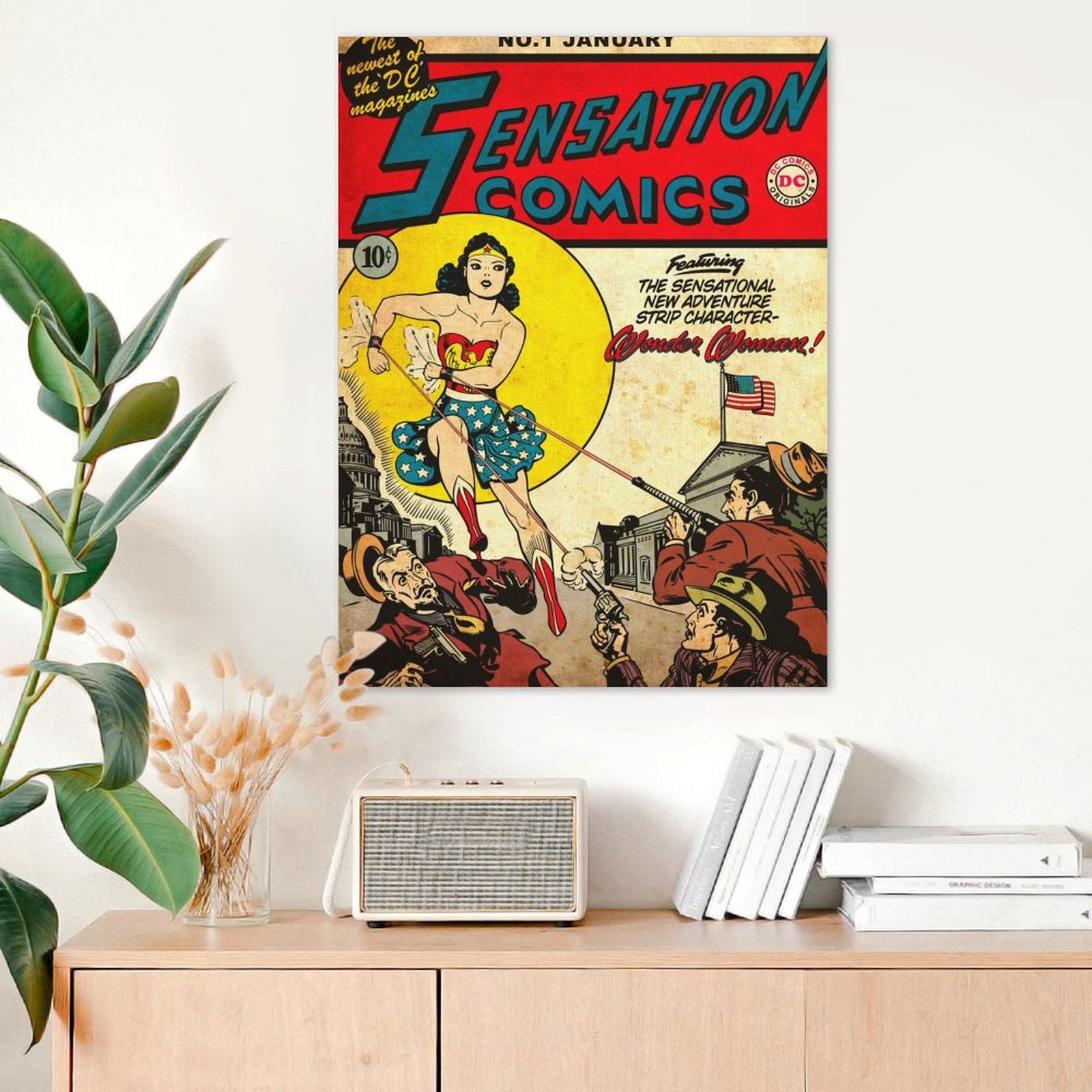 Sensation Comics Wonder Woman by H. G. Peter