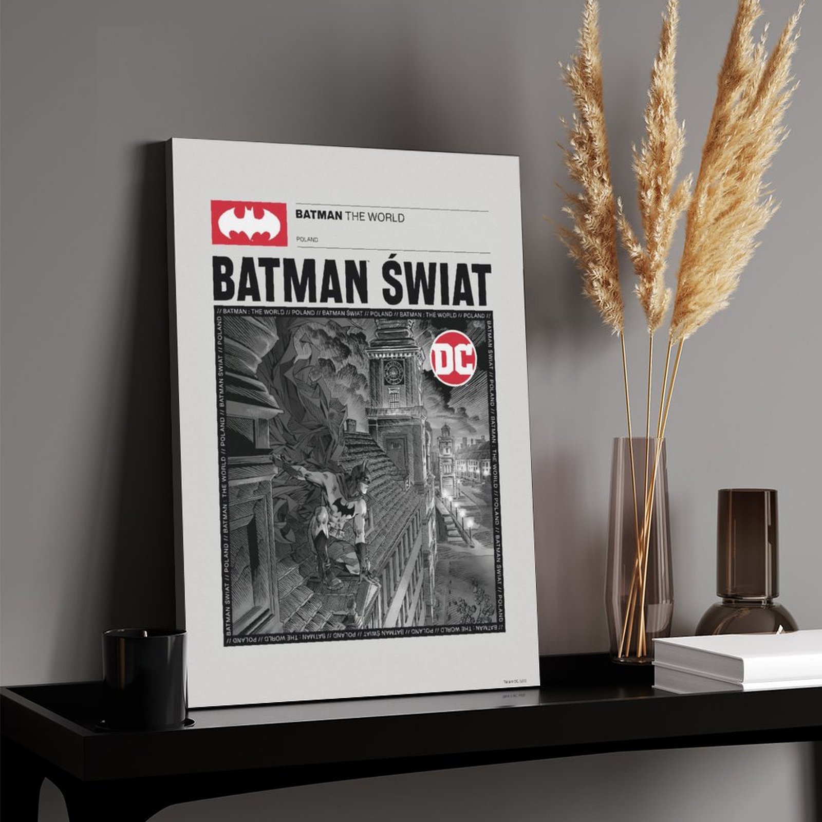 Batman The World BW Poland