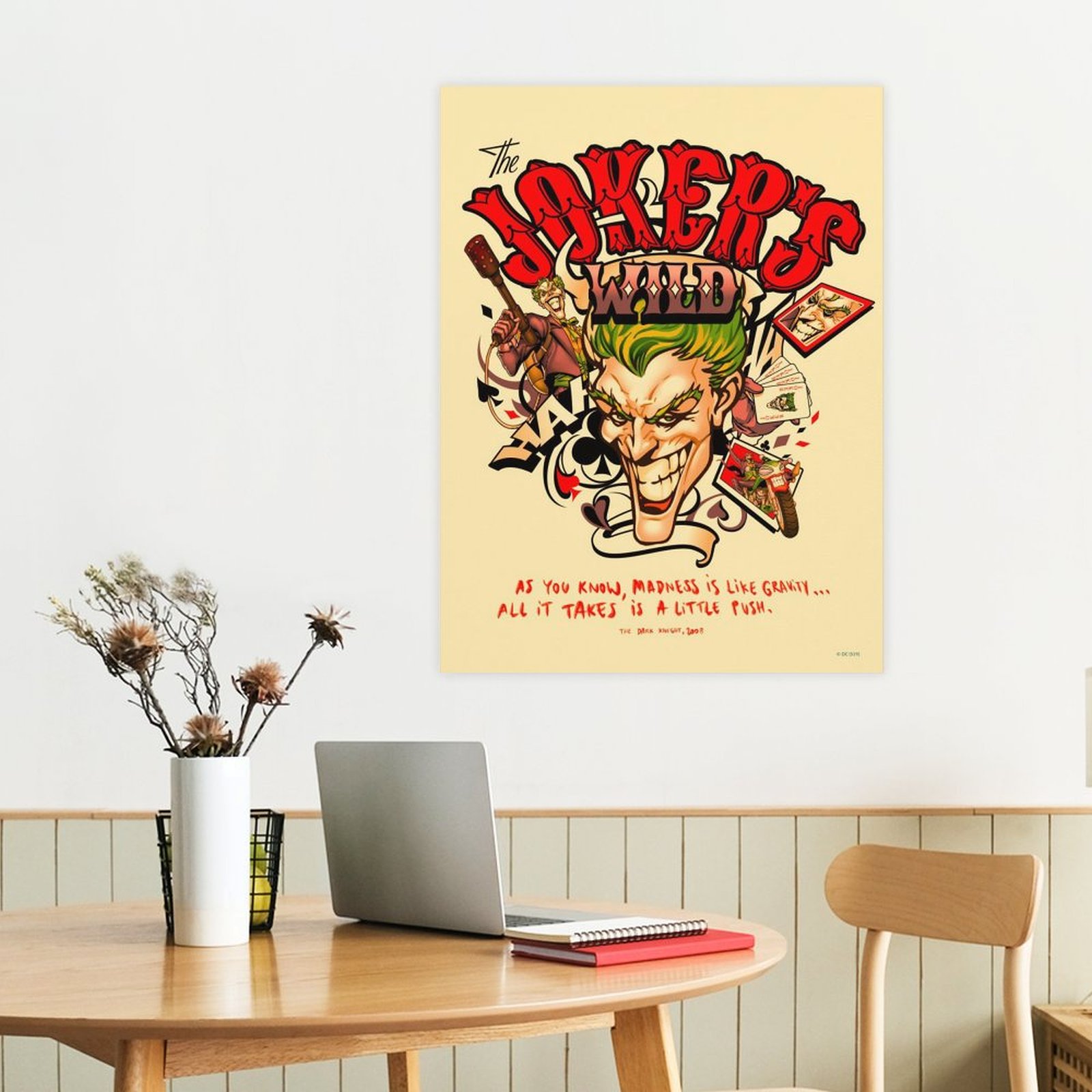 Madness Is Like Gravity