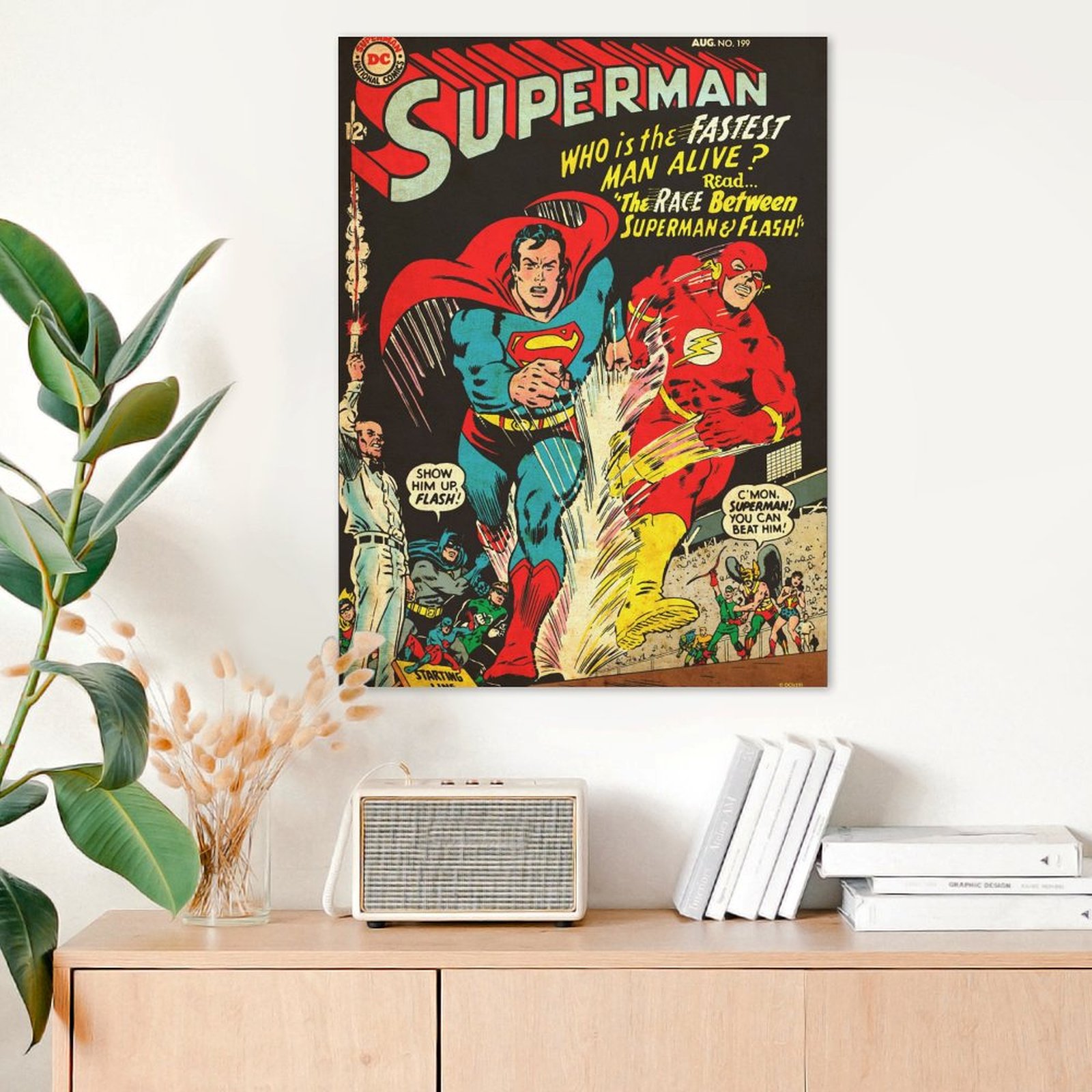 Action Comics Superman by Carmine Infantino and Murphy Anderson