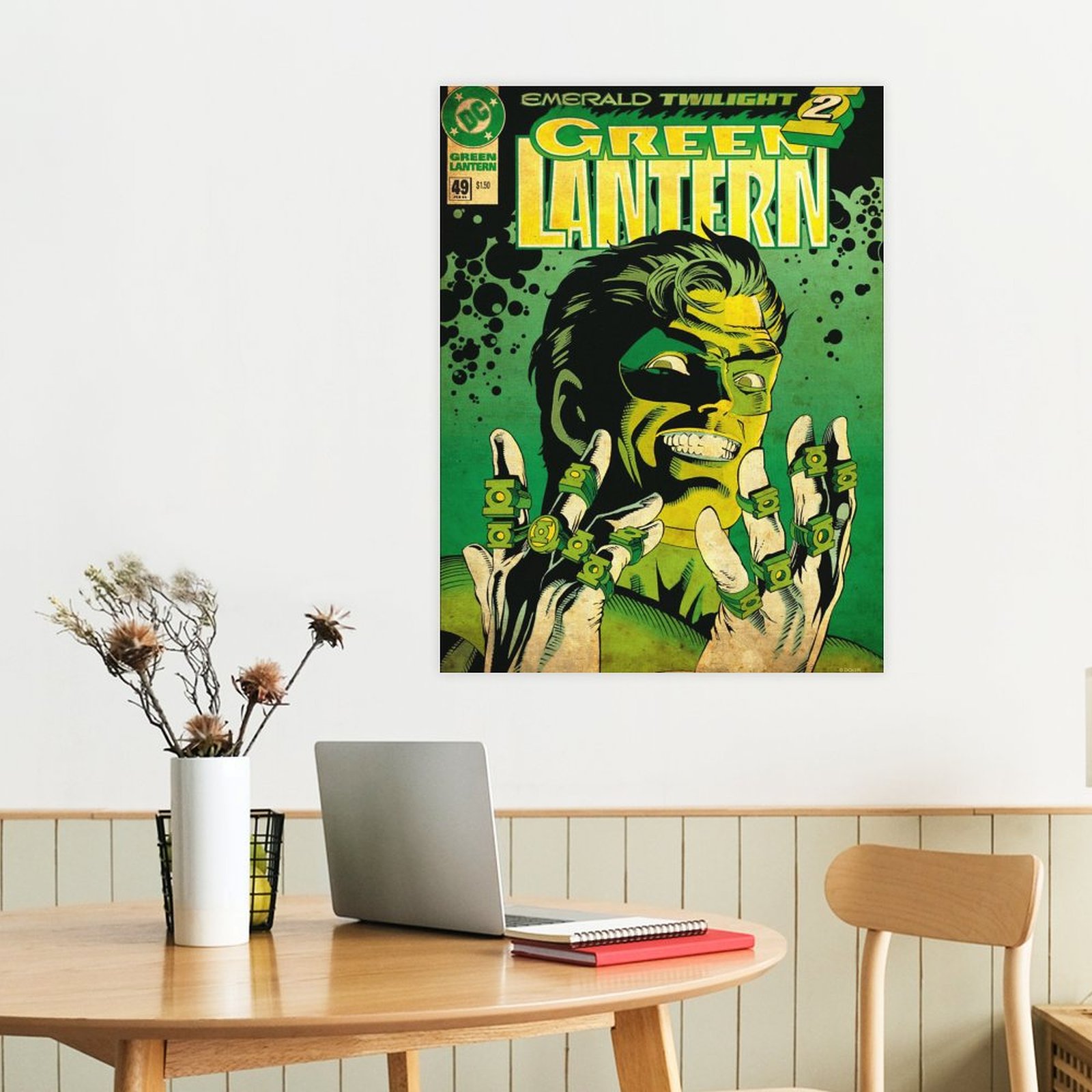 Green Lantern 49 by Darryl Banks and Romeo Tanghal