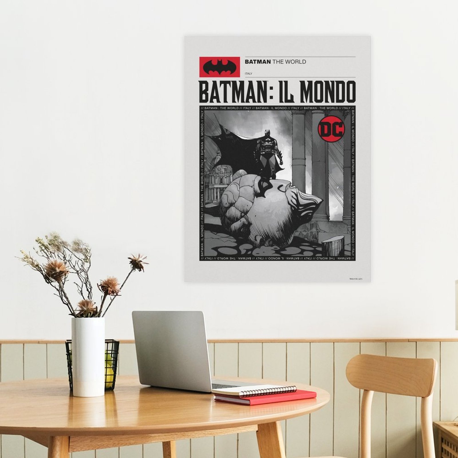 Batman The World BW Italy