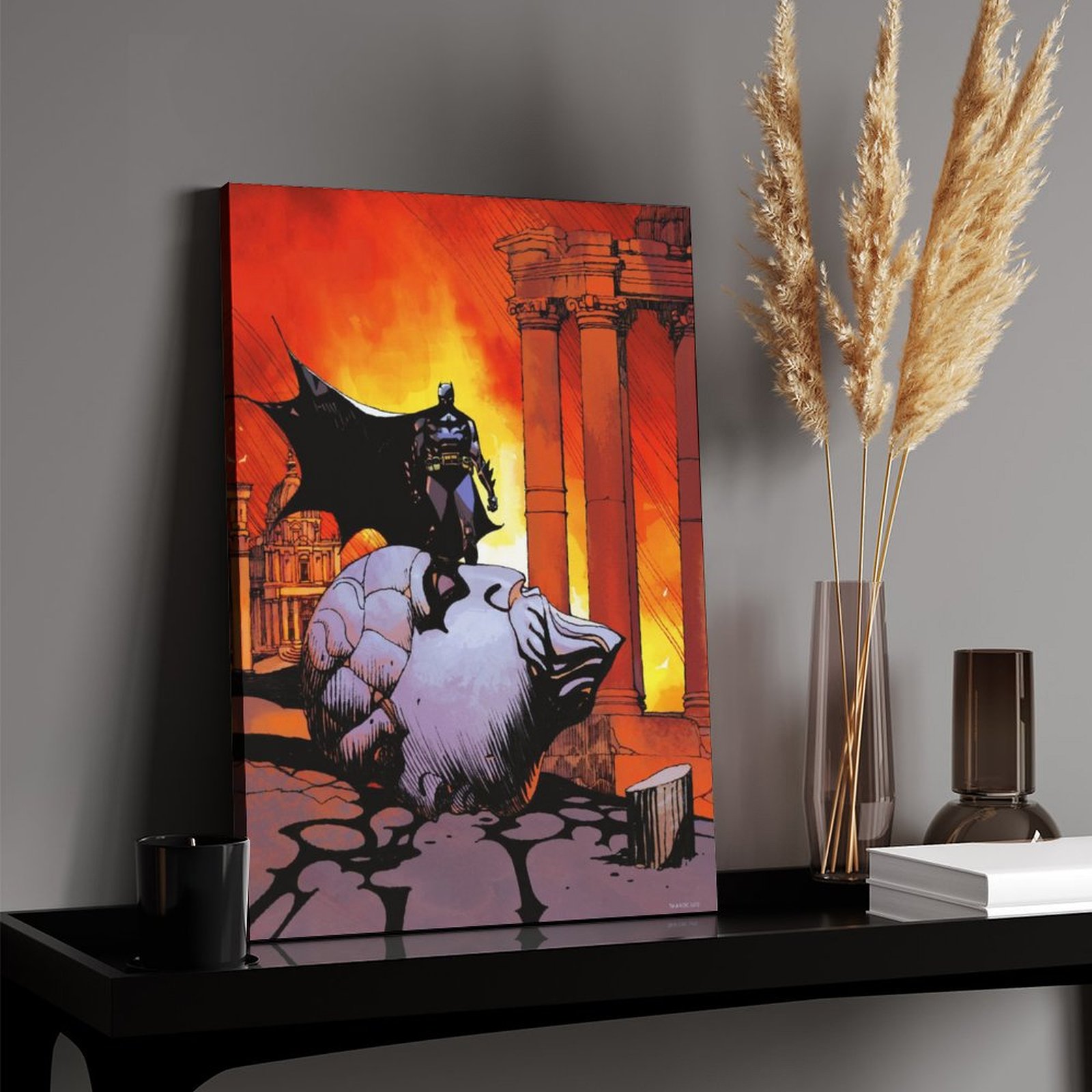 Batman The World Illustration Italy