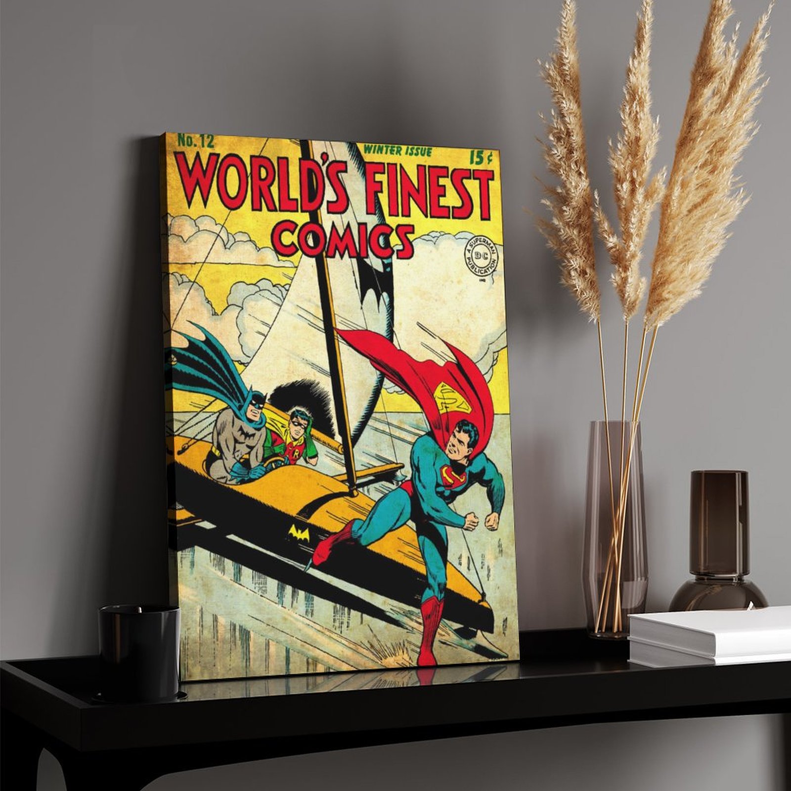 Worlds Finest Superman Batman Robin by Jack Burnley