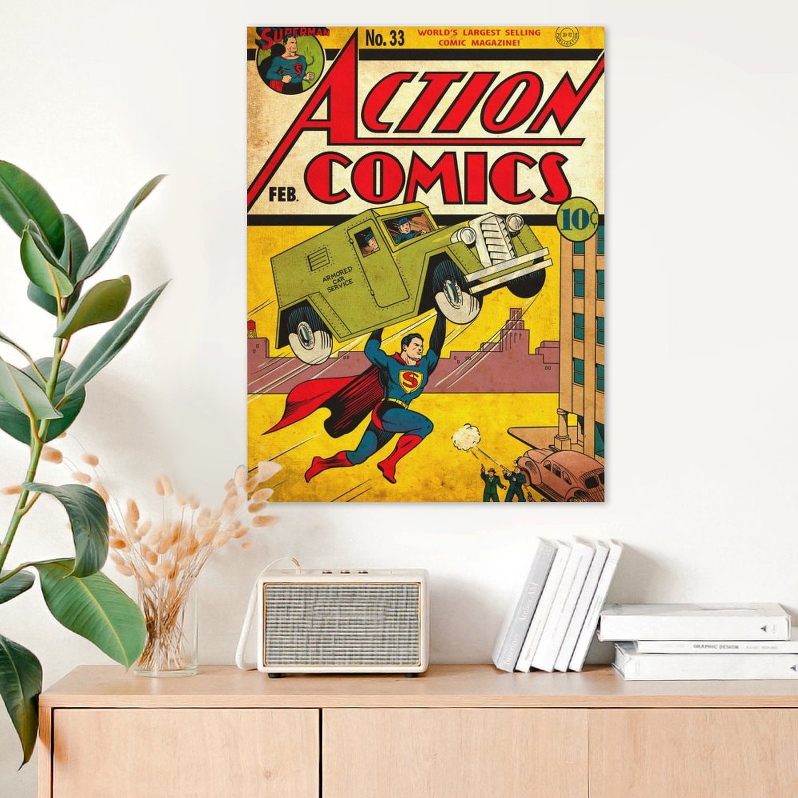 Action Comics Superman 33 by Wayne Boring