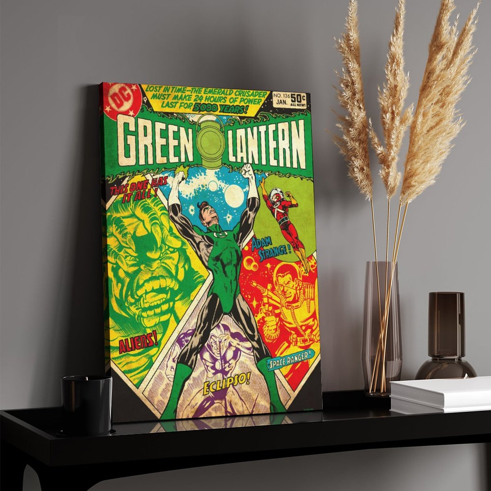 Green Lantern 136 by Dick Giordano and Rich Buckler and Joe Staton and Frank McLaughlin and Dave Cockrum