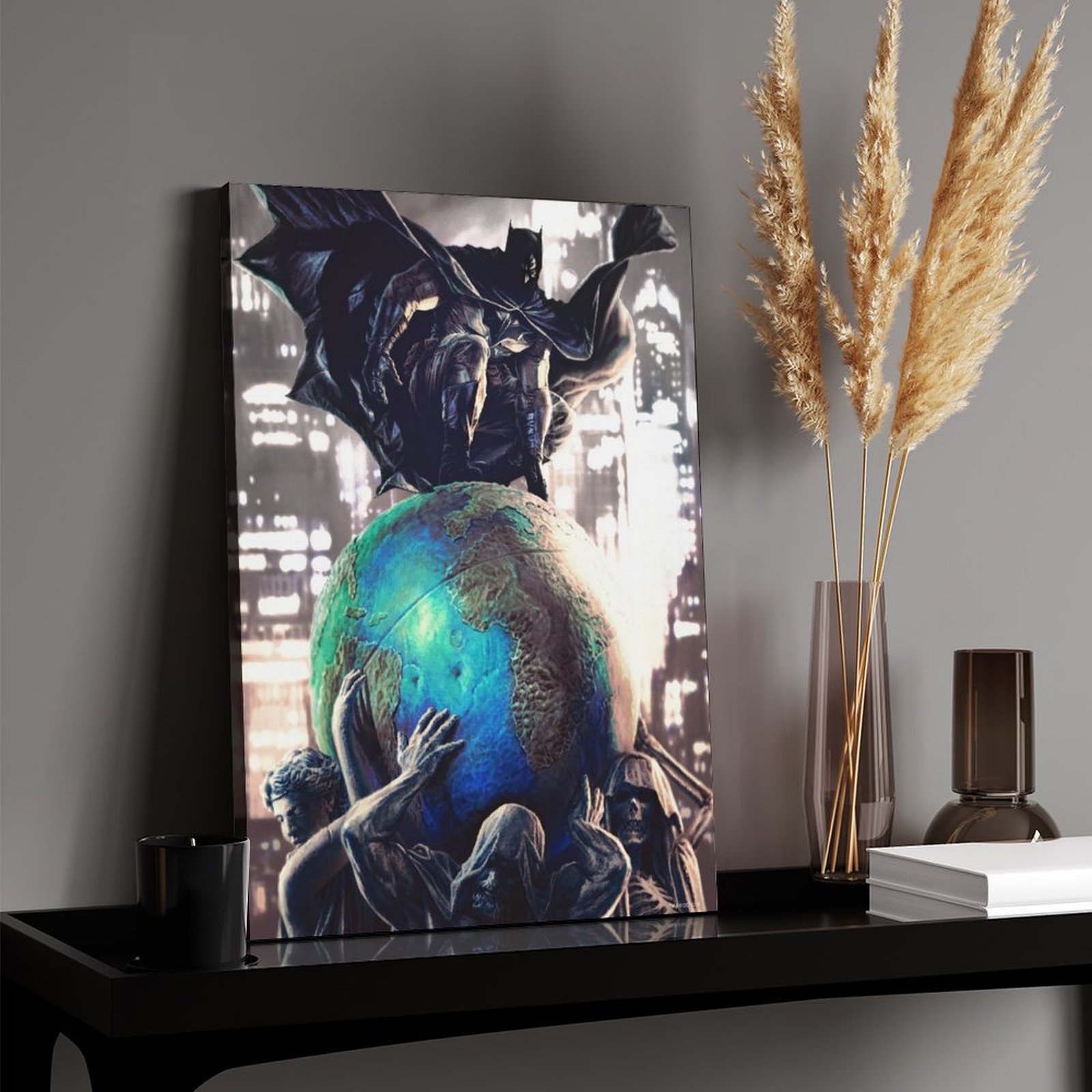 Batman The World Illustration United States