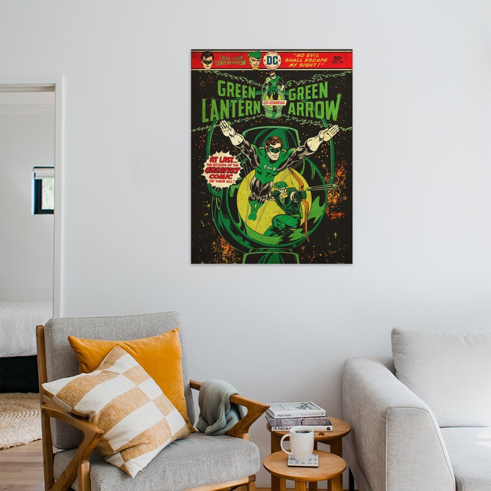 Green Lantern and Green Arrow by Mike Grell and Tatjana Wood